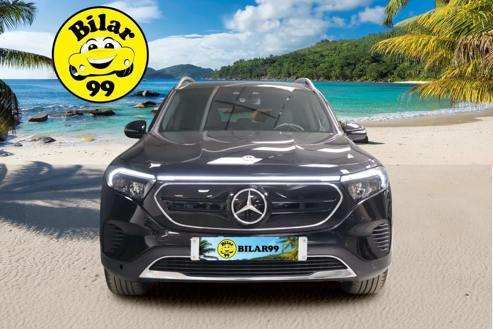 MERCEDES-BENZ EQB 2022 300 4MATIC Business - 3,99 % KORKOTARJOUS TÄHÄN AUTOON - 7-Paikkainen / Distronic + / P-Kamera / 2x vanteet / TULOSSA