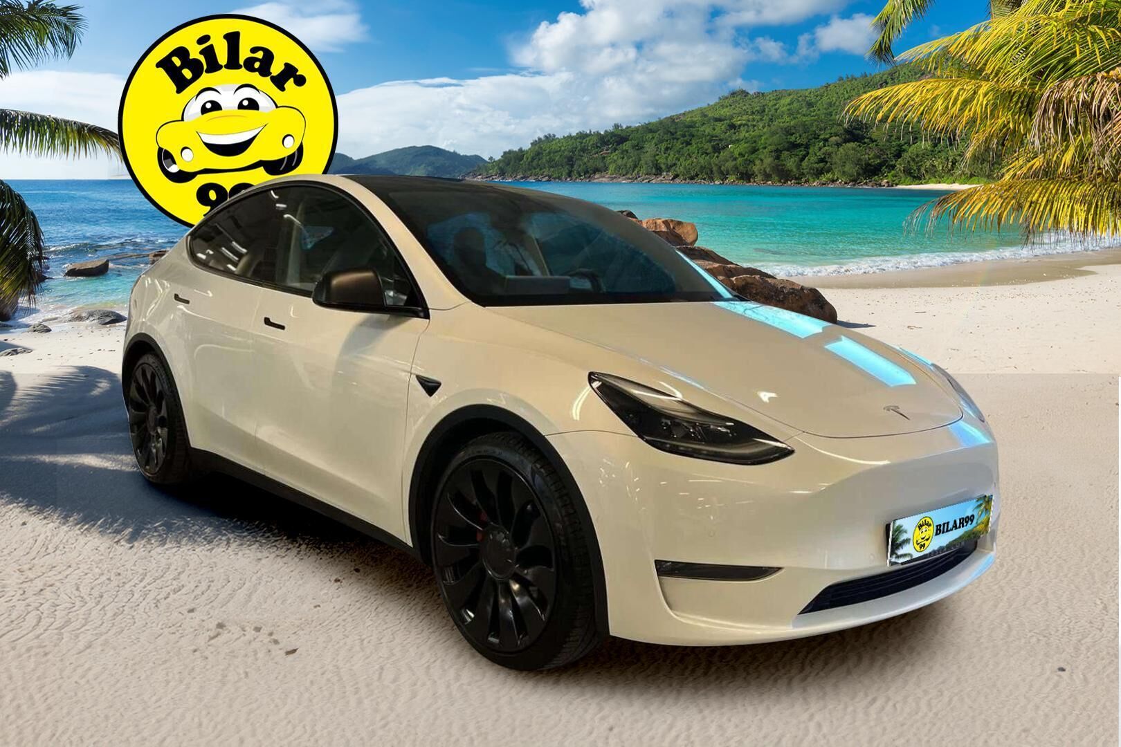 TESLA MODEL Y 2022 Performance ** Vetokoukku / Lämpöpumppu / AMD Ryzen / TULOSSA ** - 3,99 % KORKOTARJOUS TÄHÄN AUTOON - 