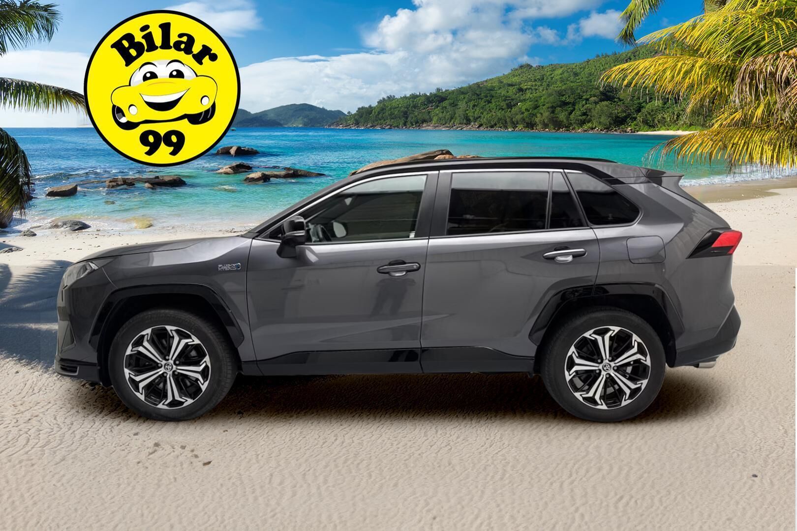 TOYOTA RAV4 PLUG-IN 2020 2,5 Hybrid AWD-i Premium ** Ilmastoidut penkit / HUD / 360 / Koukku / Adapt.vakkari / TULOSSA ** - 3,99 % KORKOTARJOUS TÄHÄN AUTOON - Nahkasisusta / LED-Valot / 2x vanteet 