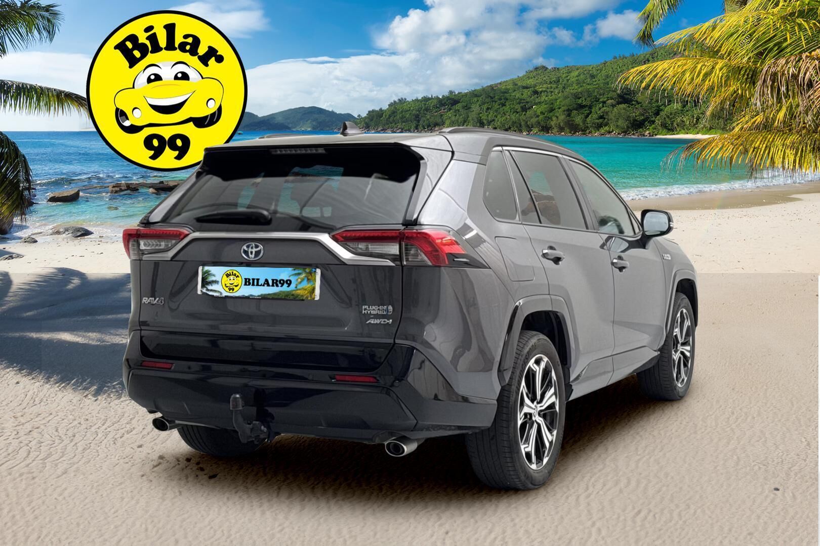 TOYOTA RAV4 PLUG-IN 2020 2,5 Hybrid AWD-i Premium ** Ilmastoidut penkit / HUD / 360 / Koukku / Adapt.vakkari / TULOSSA ** - 3,99 % KORKOTARJOUS TÄHÄN AUTOON - Nahkasisusta / LED-Valot / 2x vanteet 