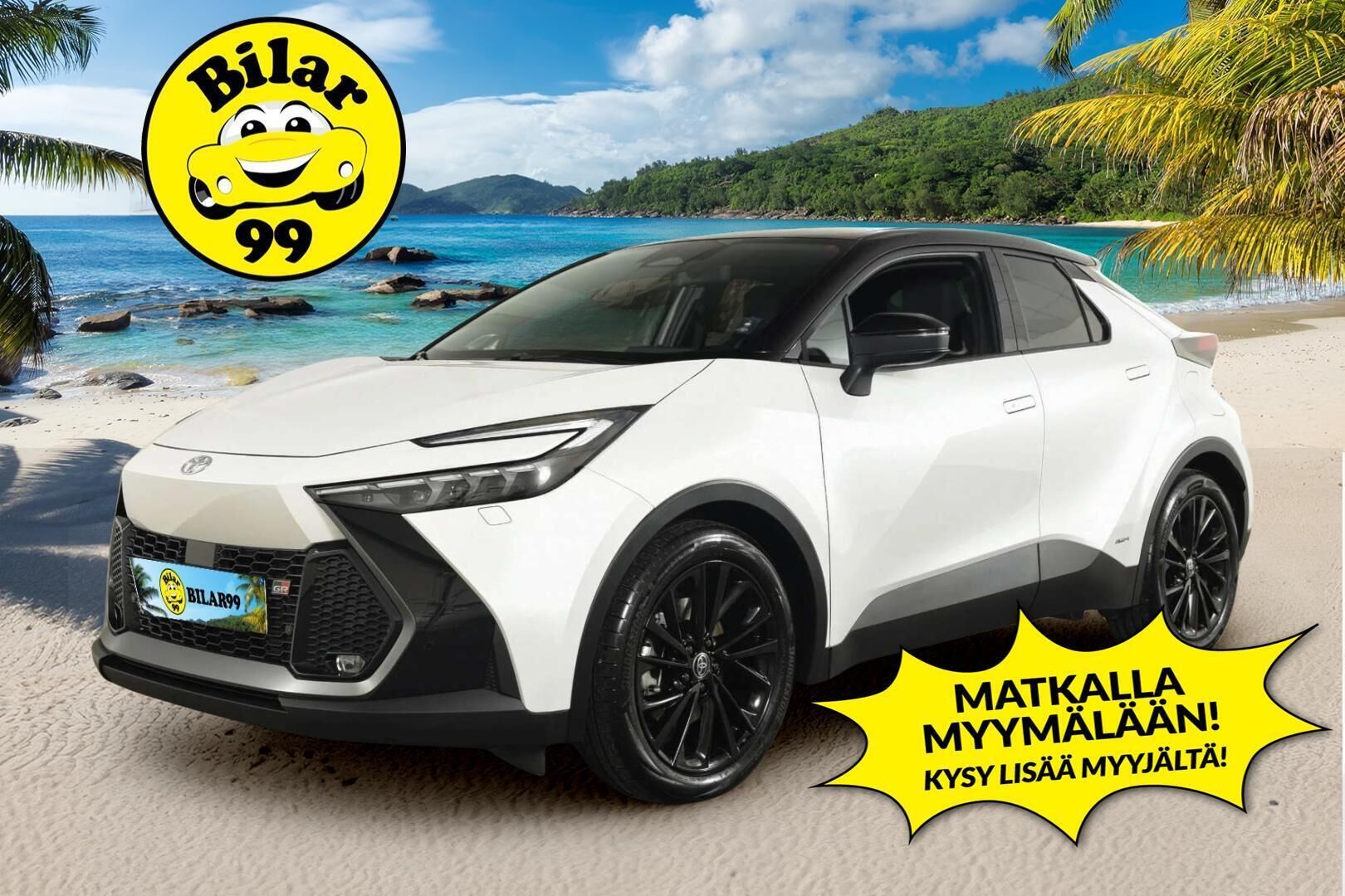 TOYOTA C-HR 2024 2,0 Hybrid AWD-i GR SPORT / ACC / HUD / JBL / Navigointi / Peruutuskamera / Sähköluukku / TULOSSA - 3,99 % KORKOTARJOUS TÄHÄN AUTOON - 