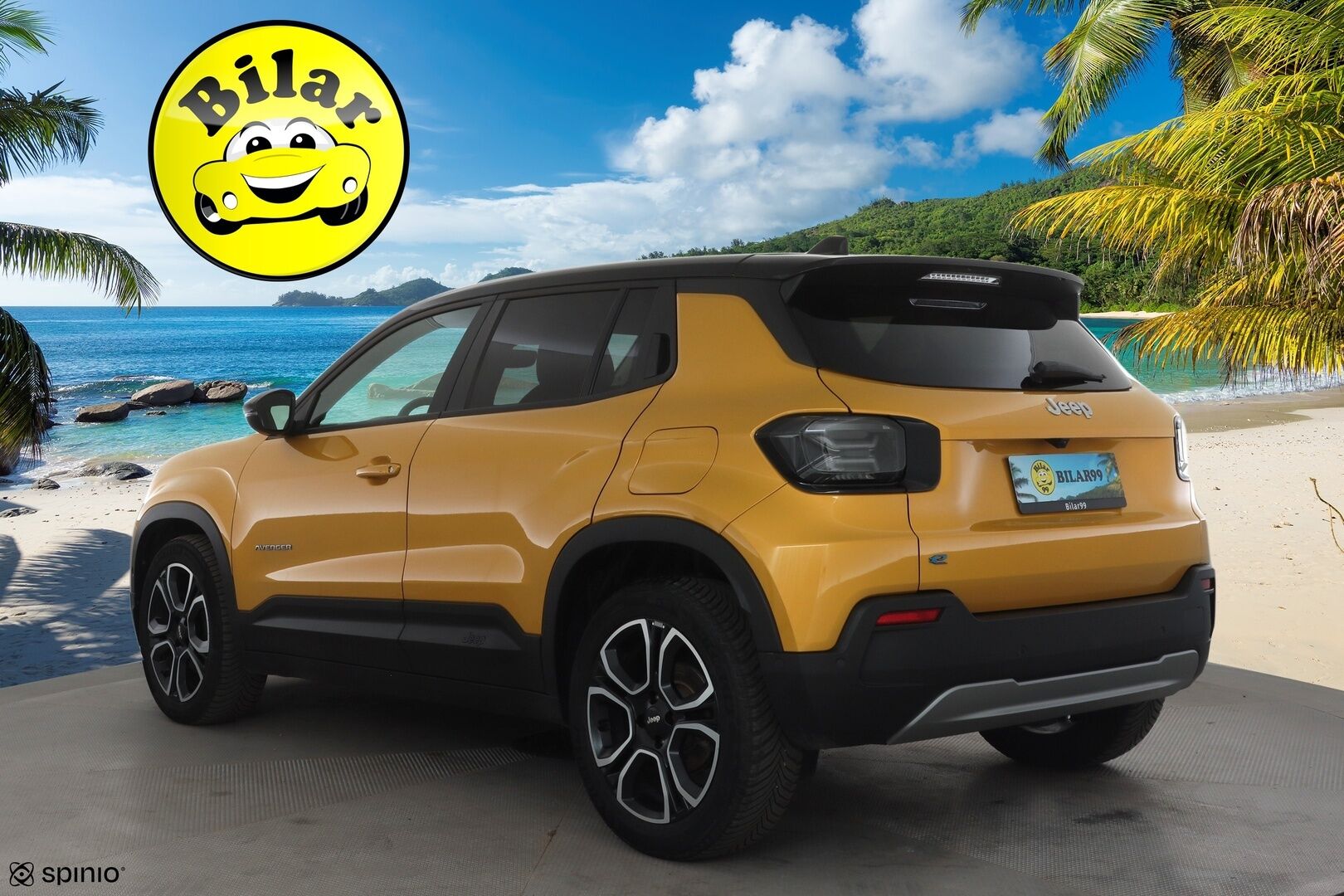 Jeep Avenger 2023 54kWh Automaatti Summit - | ACC | ILP | 11kw lataus | Puolinahat | P.kamera | Lane Assist | BSM | Ambient | Digimittaristo | LED | Apple & Android | Merkkihuollot | 2x renkaat | 