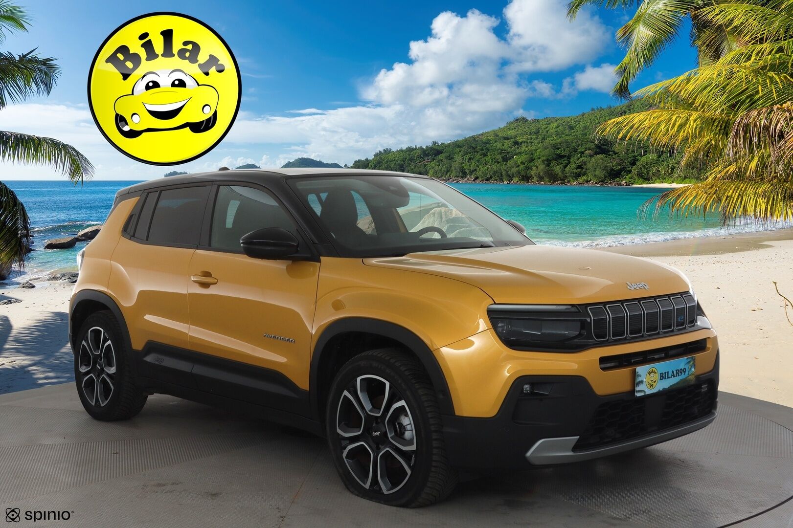 Jeep Avenger 2023 54kWh Automaatti Summit - | ACC | ILP | 11kw lataus | Puolinahat | P.kamera | Lane Assist | BSM | Ambient | Digimittaristo | LED | Apple & Android | Merkkihuollot | 2x renkaat | 
