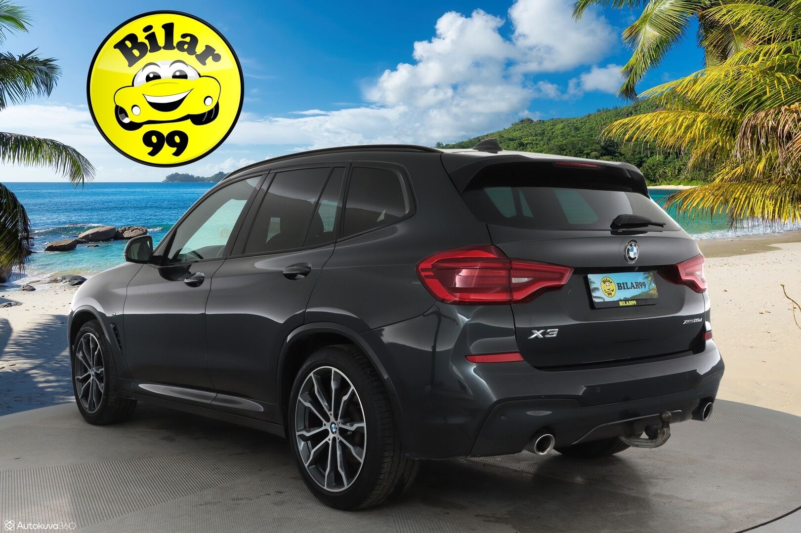 BMW X3 2020 xDrive20d M-Sport **Adapt.vakkari / HUD / Webasto / Koukku / Prof.Navi / 360 Kamera / ComfortAccess / Apple&Android** - 3,99 % KORKOTARJOUS TÄHÄN AUTOON - 