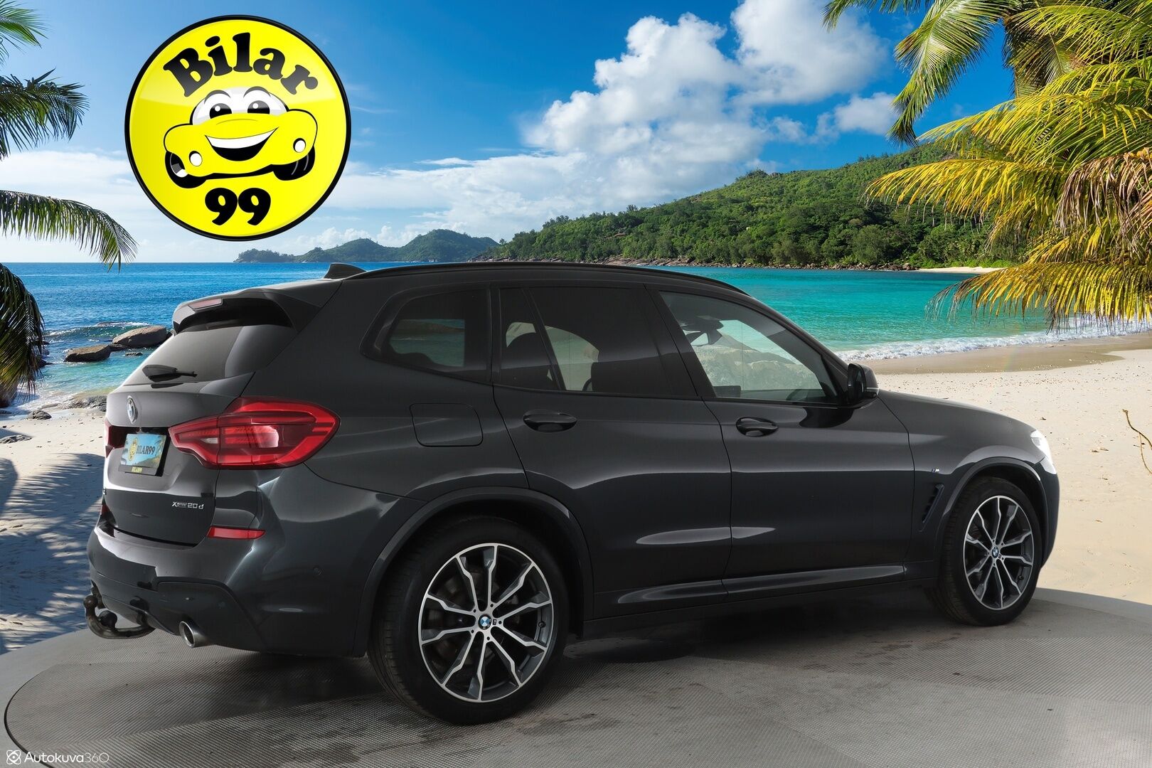 BMW X3 2020 xDrive20d M-Sport **Adapt.vakkari / HUD / Webasto / Koukku / Prof.Navi / 360 Kamera / ComfortAccess / Apple&Android** - 3,99 % KORKOTARJOUS TÄHÄN AUTOON - 