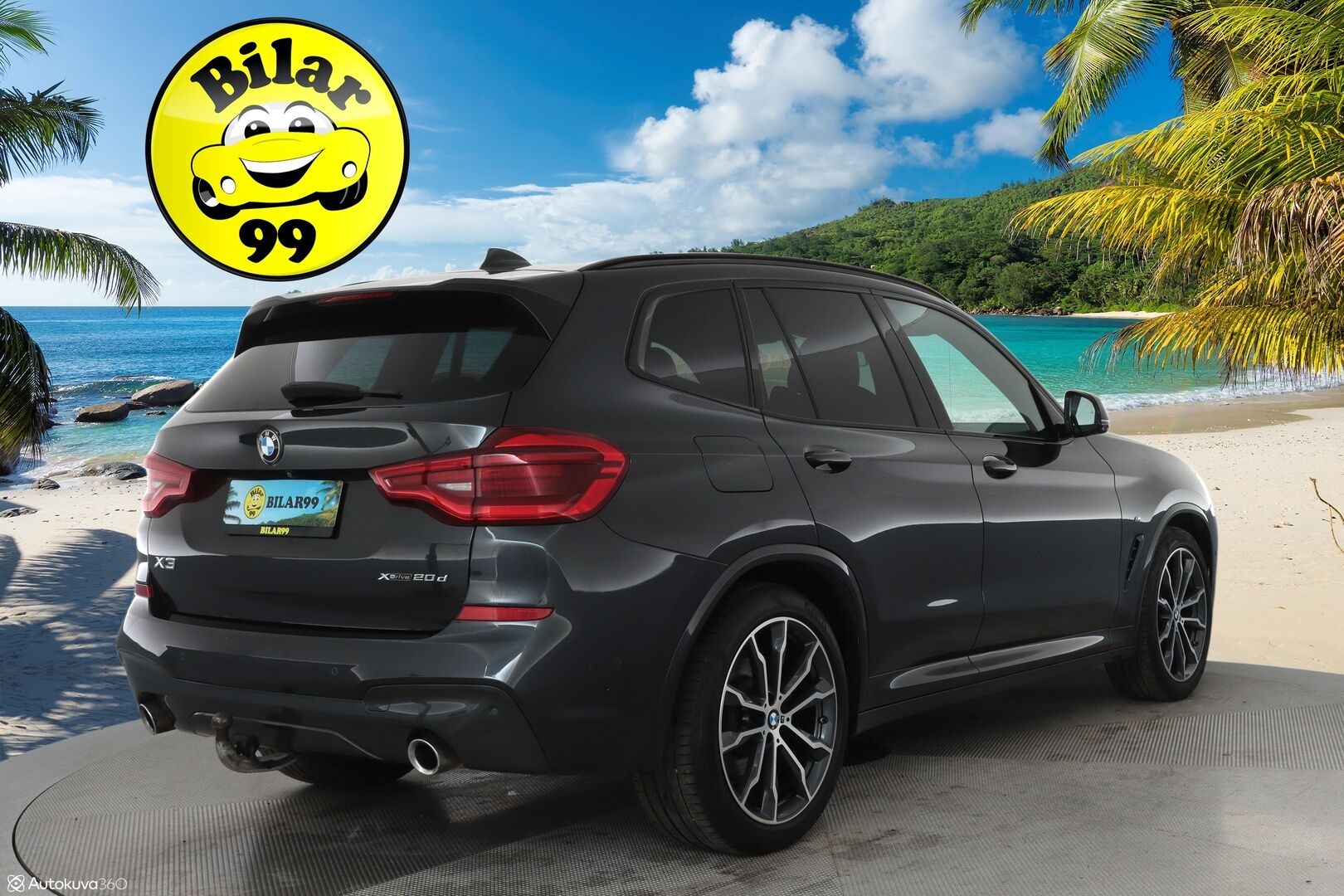 BMW X3 2020 xDrive20d M-Sport **Adapt.vakkari / HUD / Webasto / Koukku / Prof.Navi / 360 Kamera / ComfortAccess / Apple&Android** - 3,99 % KORKOTARJOUS TÄHÄN AUTOON - 