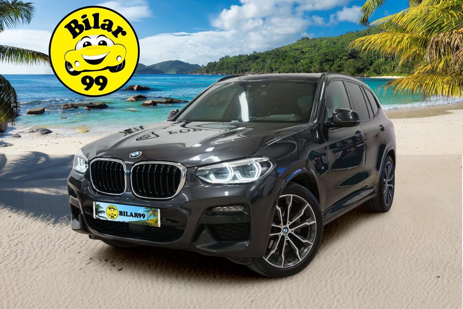 BMW X3 2020 xDrive20d M-Sport ** Adapt.vakkari / HUD / Webasto / Koukku / TULOSSA ** - 3,99 % KORKOTARJOUS TÄHÄN AUTOON - 360 kamera / Digimittari / Adapt.LED / Comfort Access