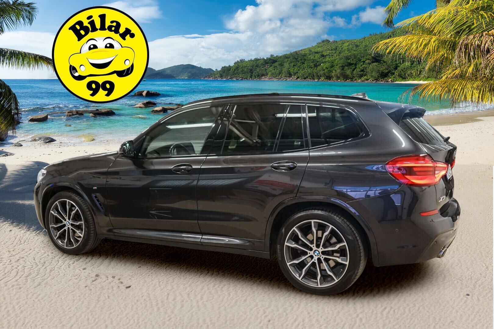 BMW X3 2020 xDrive20d M-Sport ** Adapt.vakkari / HUD / Webasto / Koukku / TULOSSA ** - 3,99 % KORKOTARJOUS TÄHÄN AUTOON - 360 kamera / Digimittari / Adapt.LED / Comfort Access