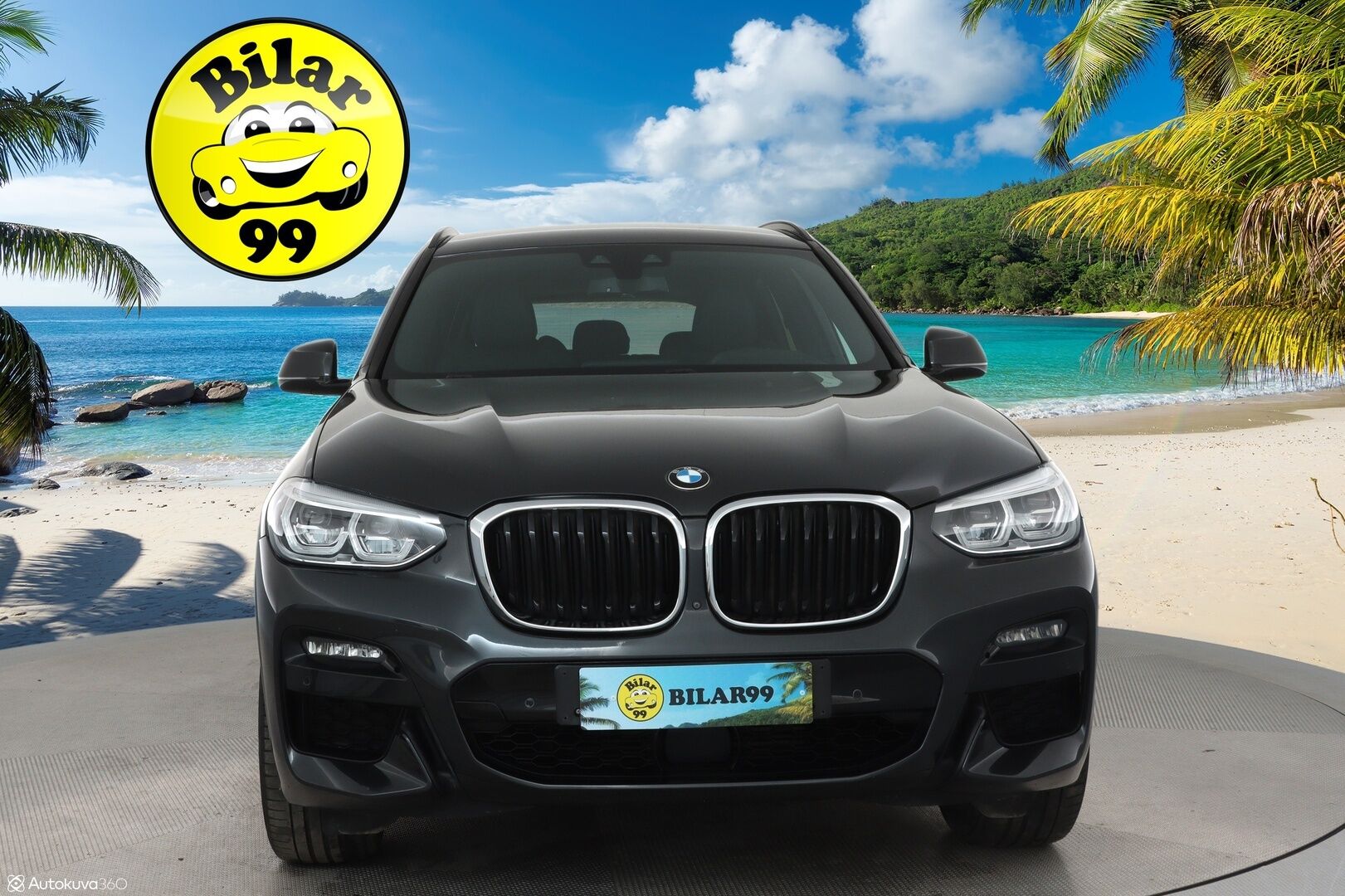 BMW X3 2020 xDrive20d M-Sport **Adapt.vakkari / HUD / Webasto / Koukku / Prof.Navi / 360 Kamera / ComfortAccess / Apple&Android** - 3,99 % KORKOTARJOUS TÄHÄN AUTOON - 