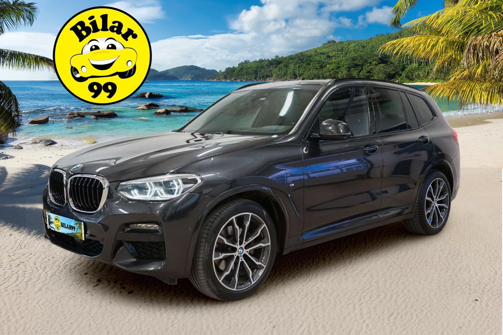 BMW X3 2020 xDrive20d M-Sport ** Adapt.vakkari / HUD / Webasto / Koukku / TULOSSA ** - 3,99 % KORKOTARJOUS TÄHÄN AUTOON - 360 kamera / Digimittari / Adapt.LED / Comfort Access