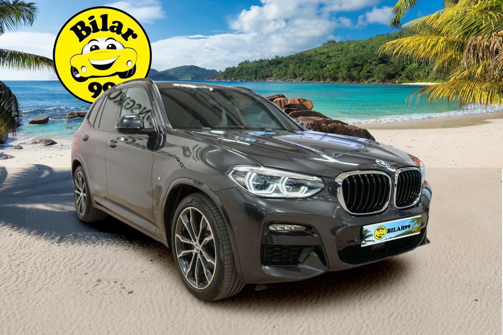 BMW X3 2020 xDrive20d M-Sport ** Adapt.vakkari / HUD / Webasto / Koukku / TULOSSA ** - 3,99 % KORKOTARJOUS TÄHÄN AUTOON - 360 kamera / Digimittari / Adapt.LED / Comfort Access