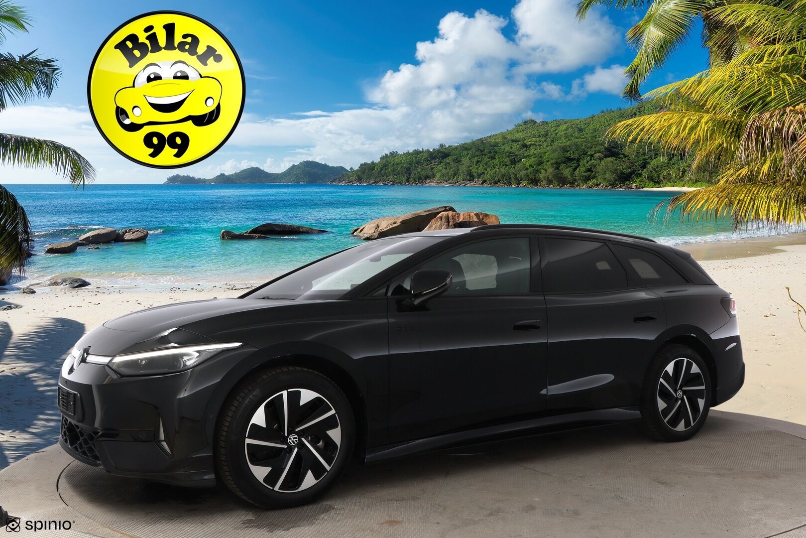 VOLKSWAGEN ID.7 2025 Tourer GTX 4Motion electric 250 kW *ALV* - 2,99 % KORKOTARJOUS TÄHÄN AUTOON - Lämpöpumppu / HUD / Adapt.Vakkari / Vetokoukku / 360-Kamera / IQ Matrix Led / BLIS / Ratinlämmitin / Juuri saapunut Tampereelle!