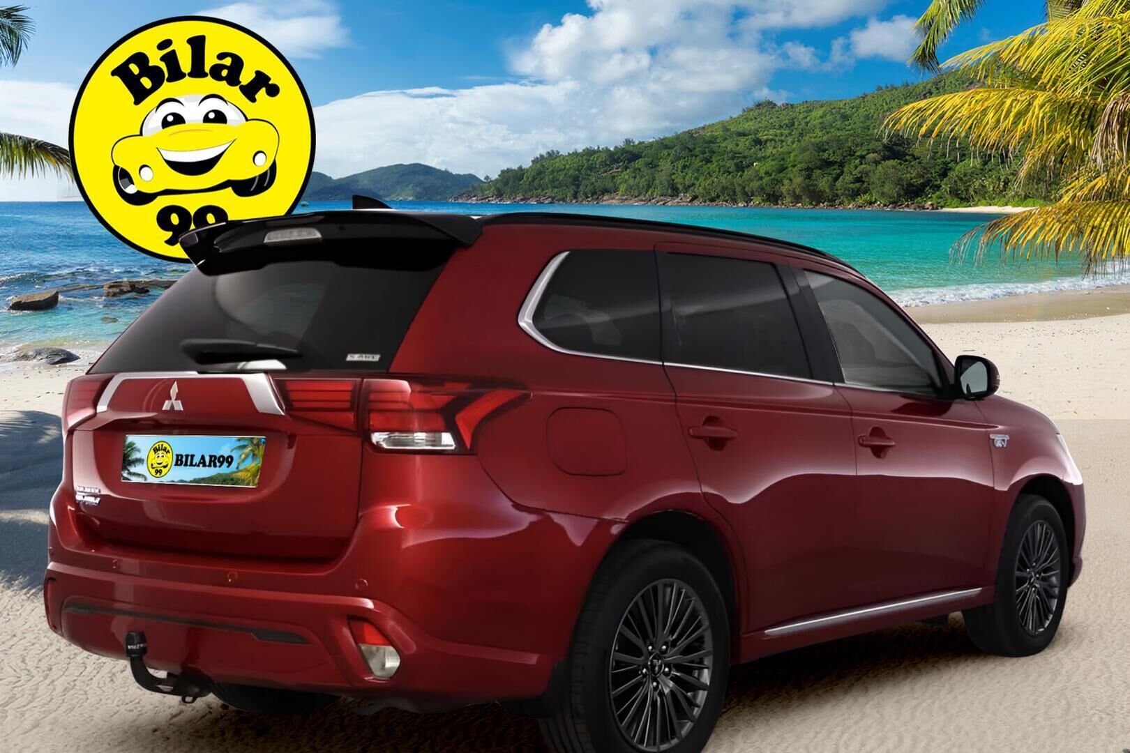 MITSUBISHI OUTLANDER PHEV 2020 S-Edition 5P / ACC / Timanttinahat / Kattoluukku / Vetokoukku / TULOSSA