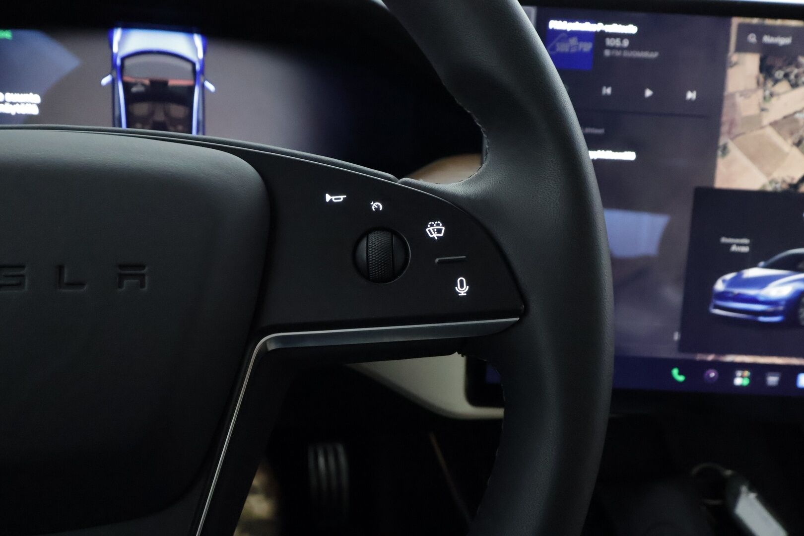 TESLA MODEL S 2023 Long Range - | ILP | Ilma-alusta | ACC | Lasikatto | Matrix-LED | P.kamera | Muistipenkki | Premium Audio | Navi | Kaistavahti | Keyless | 2x Latauskaapelit | Kahdet renkaat |
