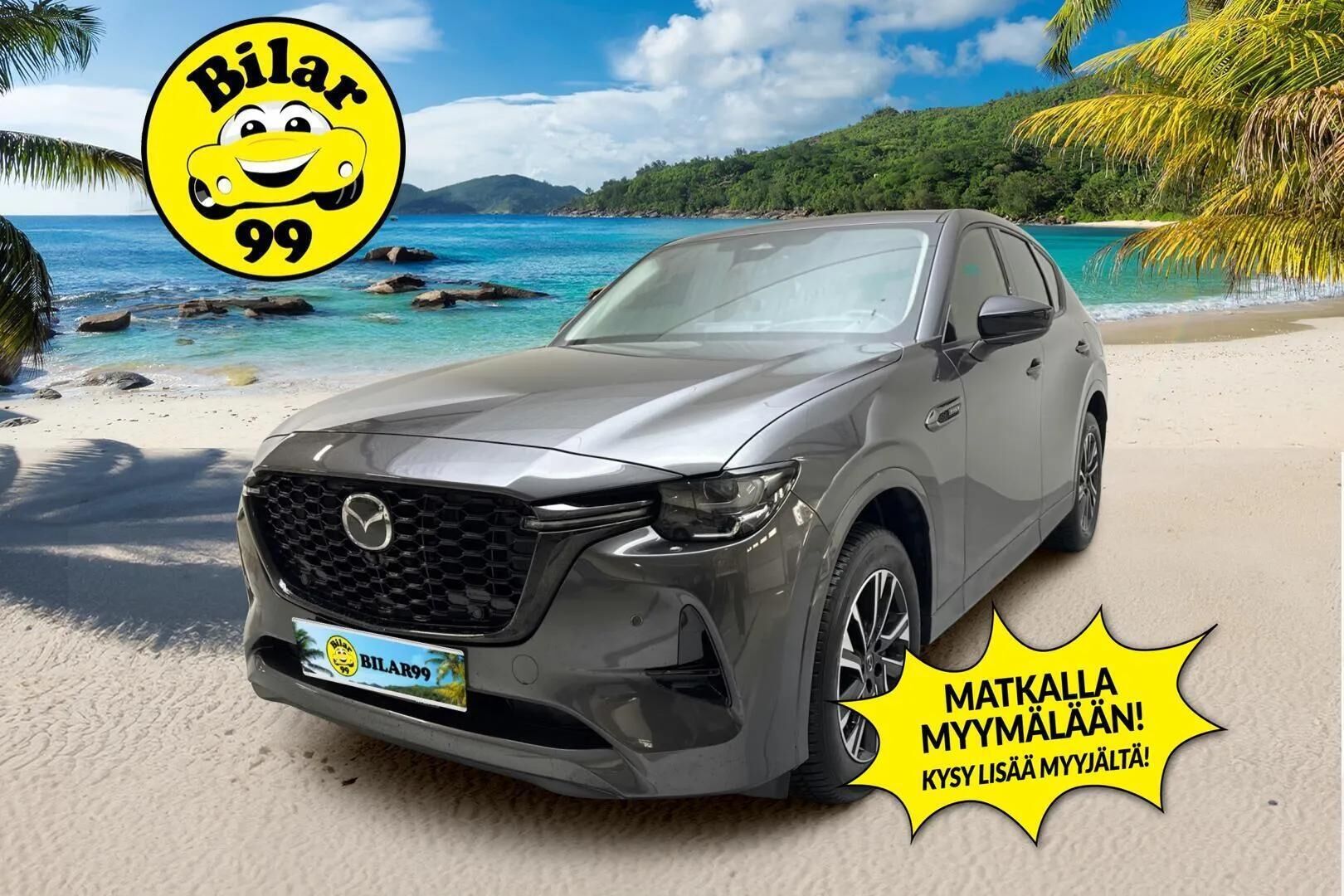 MAZDA CX-60 2022 2.5 PHEV 8AT AWD Homura *ACC / Ilmastoidut nahat / BOSE / Koukku / 360° / HUD*