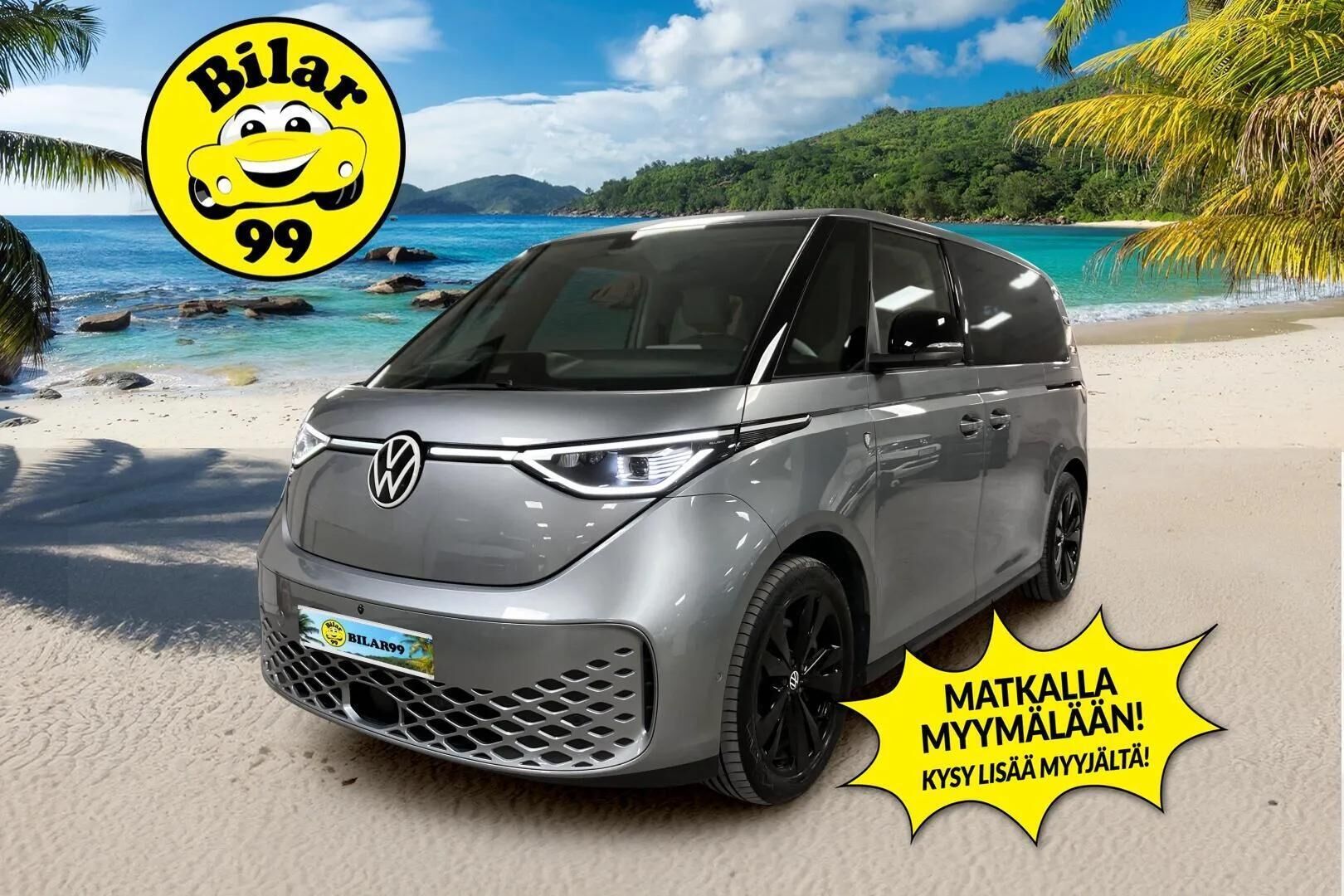 VOLKSWAGEN ID. BUZZ 2023 150kW PRO Business 77 kWh ** Sähköovet / Muistipenkit / Hieronta / 360° Kamera / TULOSSA ** - 3,99 % KORKOTARJOUS TÄHÄN AUTOON - Adapt.vakkari / Vetokoukku / 2x vanteet