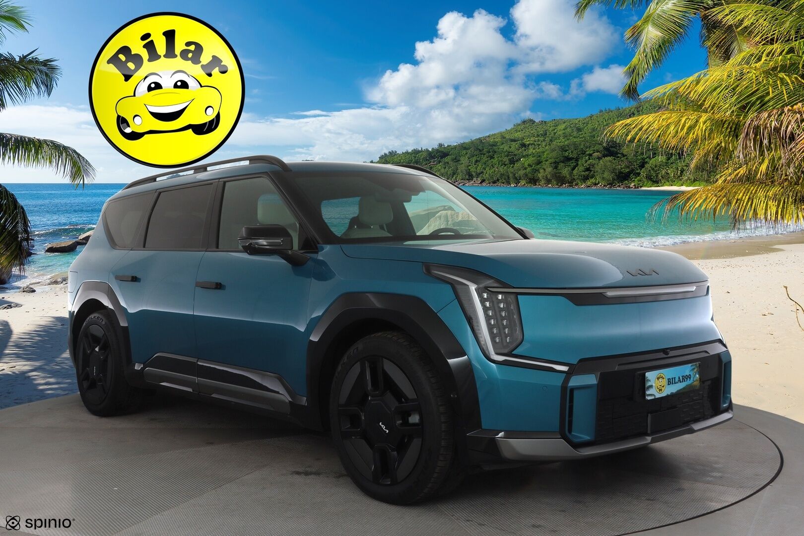 KIA EV9 2024 GT-Line AWD 99,8kWh 384hv 7P - | ACC | ILP | HUD | 360° | Meridian | Ilm. relax nahat | Matrix | Hieronta | Panorama | Muistipenkki | HDA | CTA | BSM | Lämm. ratti | Keyless | ALV | 