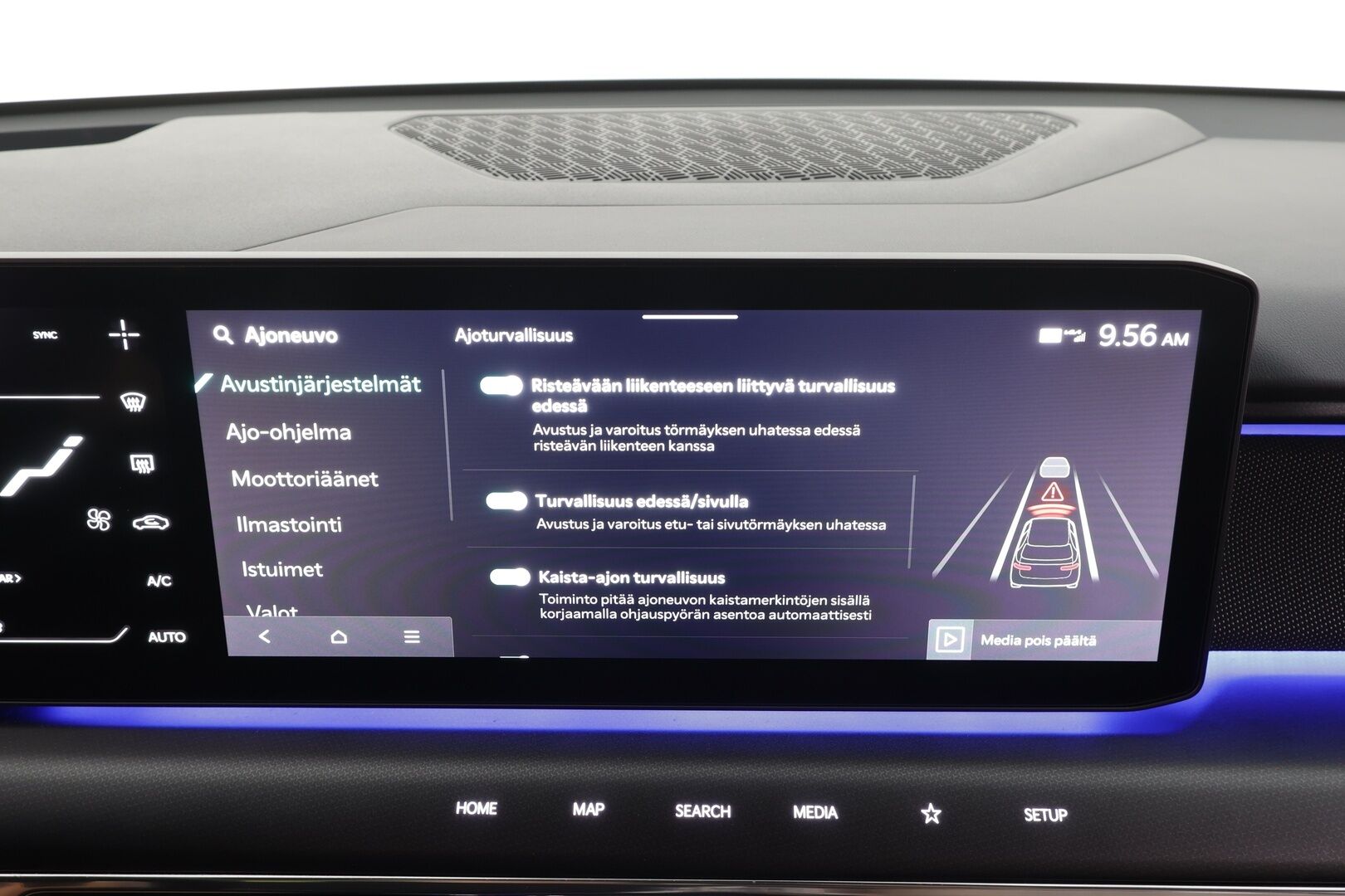 KIA EV9 2024 GT-Line AWD 99,8kWh 384hv 7P - | ACC | ILP | HUD | 360° | Meridian | Ilm. relax nahat | Matrix | Hieronta | Panorama | Muistipenkki | HDA | CTA | BSM | Lämm. ratti | Keyless | ALV | 