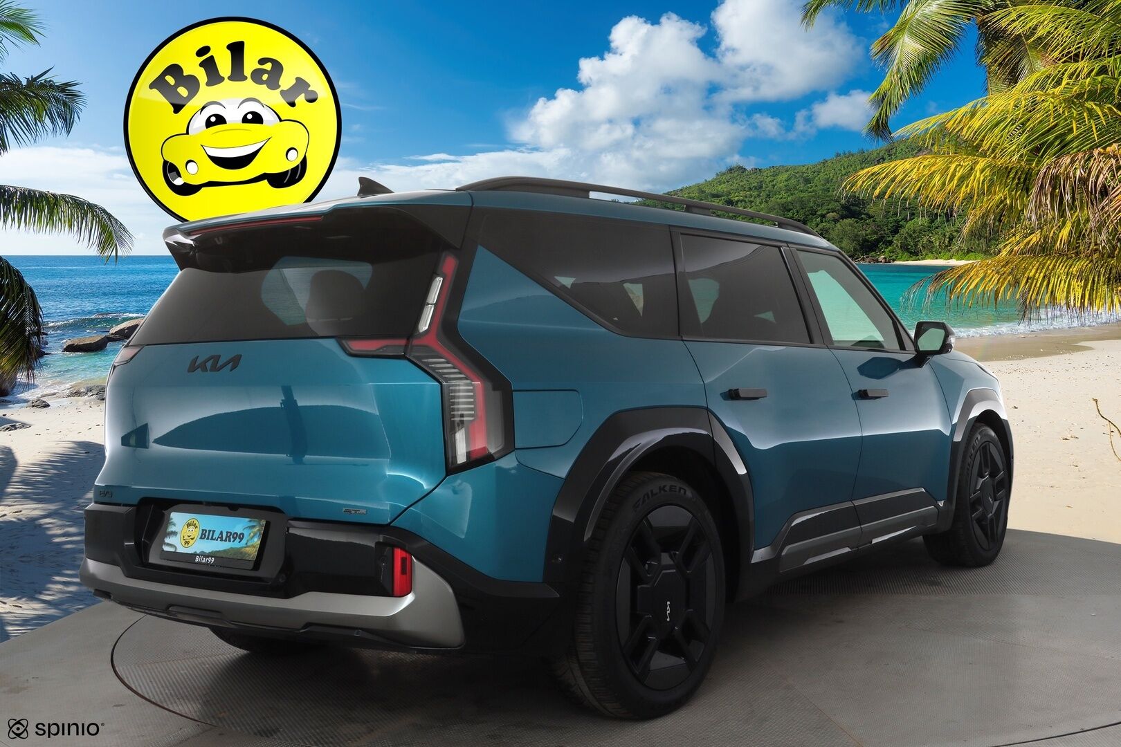 KIA EV9 2024 GT-Line AWD 99,8kWh 384hv 7P - | ACC | ILP | HUD | 360° | Meridian | Ilm. relax nahat | Matrix | Hieronta | Panorama | Muistipenkki | HDA | CTA | BSM | Lämm. ratti | Keyless | ALV | 