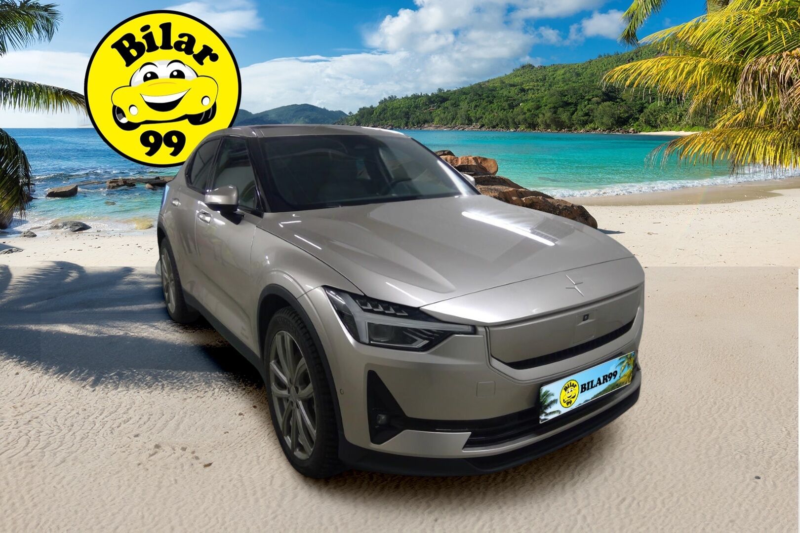 POLESTAR 2 2024 Long range Dual motor, 310kW, 82kWh / Facelift / Pilot & Plus / Pixel-Led / 360°-kamera / 2xVanteet / Vetokoukku