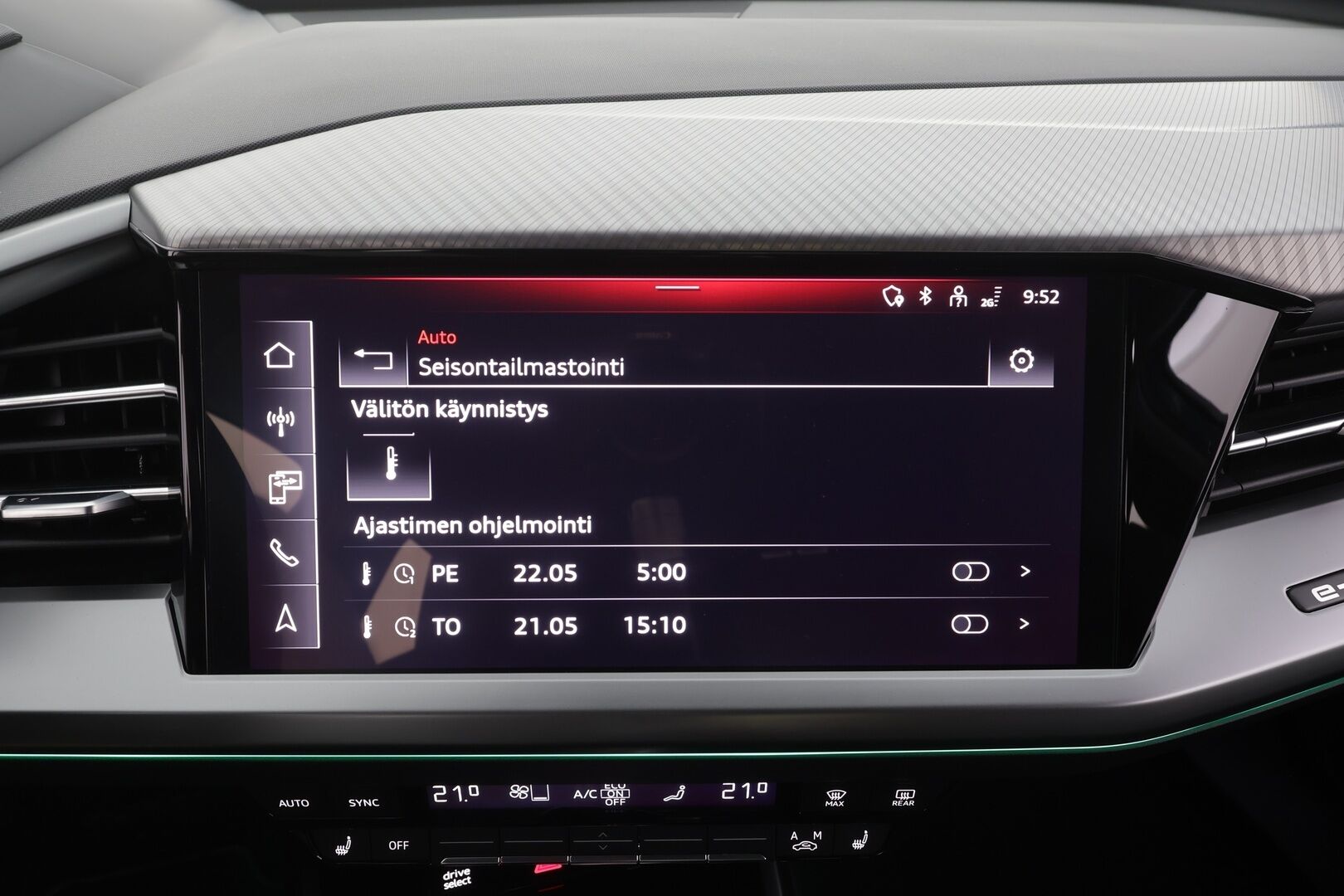 AUDI Q4 E-TRON 2023 40 Sportback S-line - | ACC | ILP | Matrix | Koukku | Sporttipenkit | P.kamera | Ambient | Audi sound system | Sähk. takaluukku |