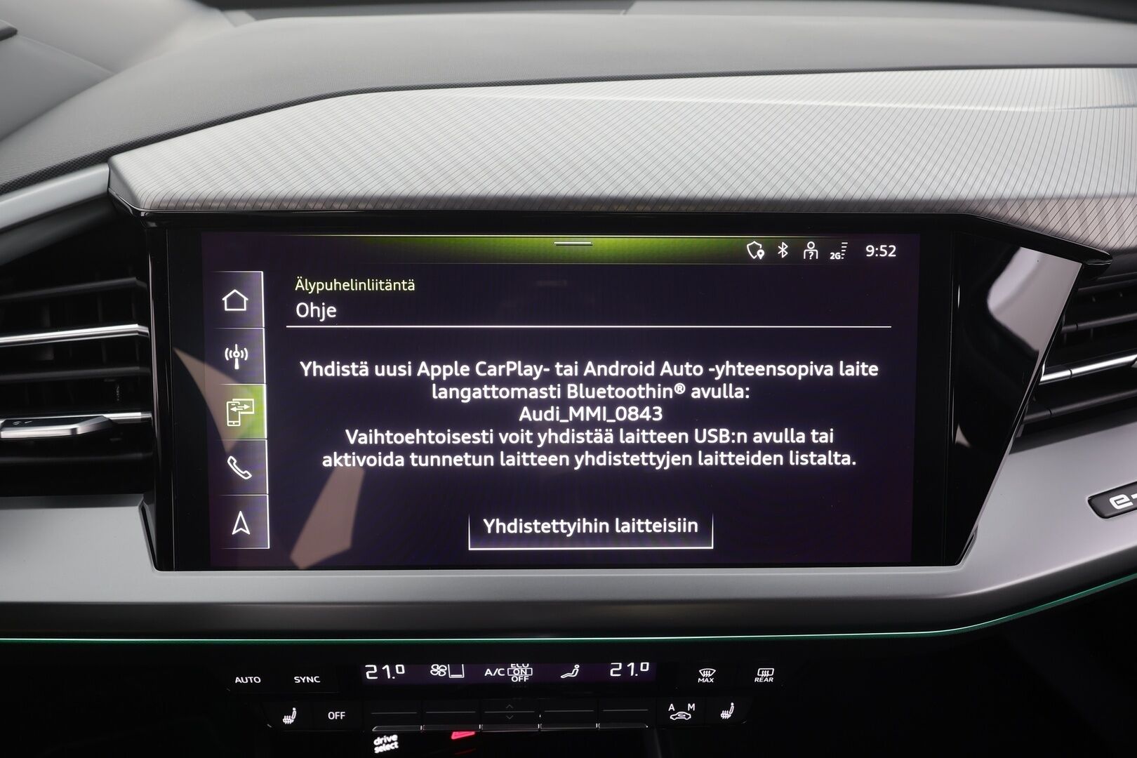 AUDI Q4 E-TRON 2023 40 Sportback S-line - | ACC | ILP | Matrix | Koukku | Sporttipenkit | P.kamera | Ambient | Audi sound system | Sähk. takaluukku |
