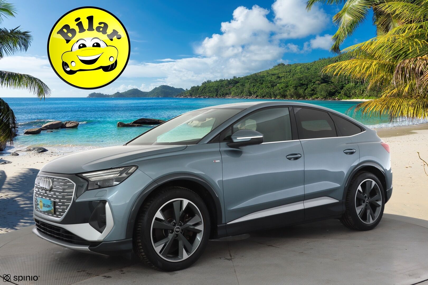 AUDI Q4 E-TRON 2023 40 Sportback S-line - | ACC | ILP | Matrix | Koukku | Sporttipenkit | P.kamera | Ambient | Audi sound system | Sähk. takaluukku |