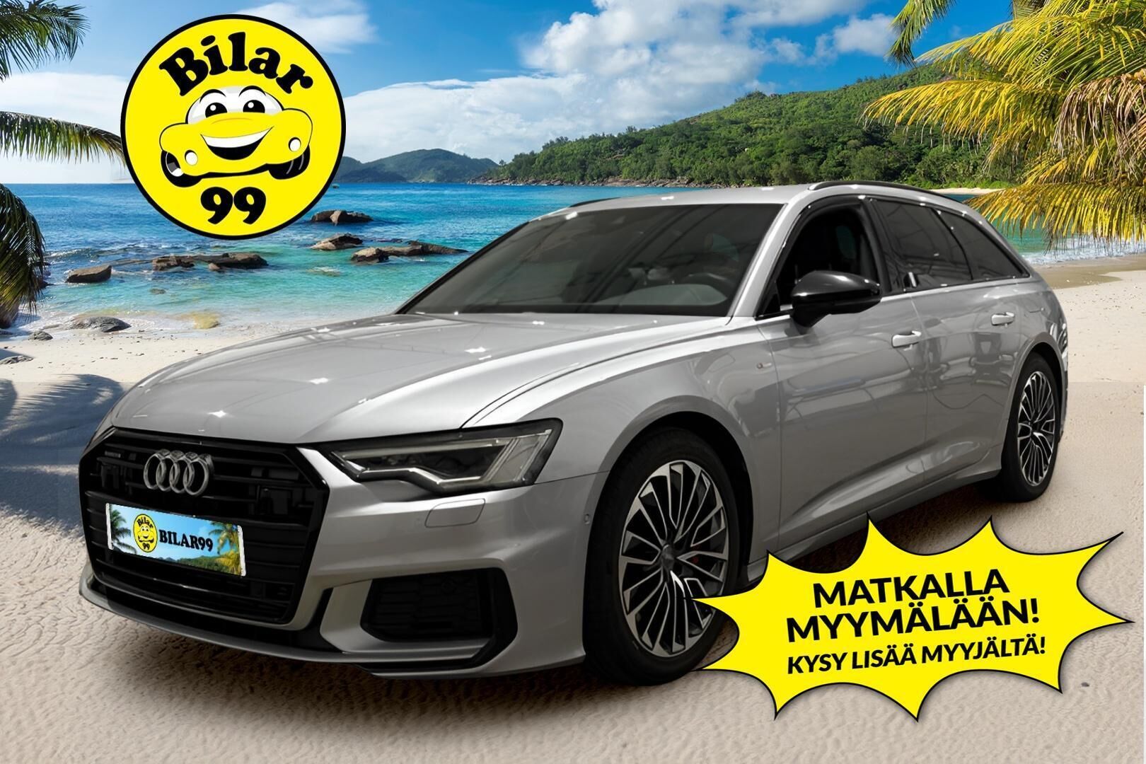 AUDI A6 2021 Avant Sport 55 TFSI e quattro S-tronic Electrified S Line / Adapt.Vakkari / Vetokoukku / TULOSSA // - 3,99 % KORKOTARJOUS TÄHÄN AUTOON - 1 omisteinen / Matrix / Navi / Digimittaristo /