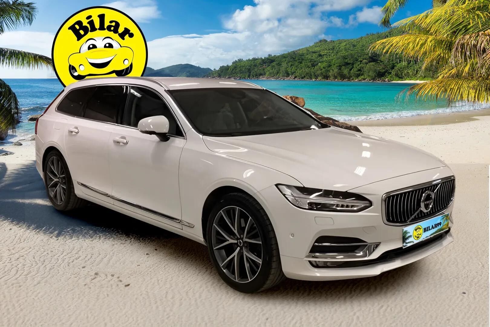 Volvo V90 2017 D4 AWD Inscription aut ** 360° Kamera / Nappanahat / Webasto / Adapt.vakkari ** - VOC / Full-LED / Vetokoukku / Bliss