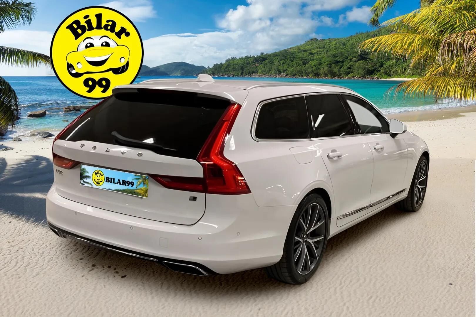 Volvo V90 2017 D4 AWD Inscription aut ** 360° Kamera / Nappanahat / Webasto / Adapt.vakkari ** - VOC / Full-LED / Vetokoukku / Bliss