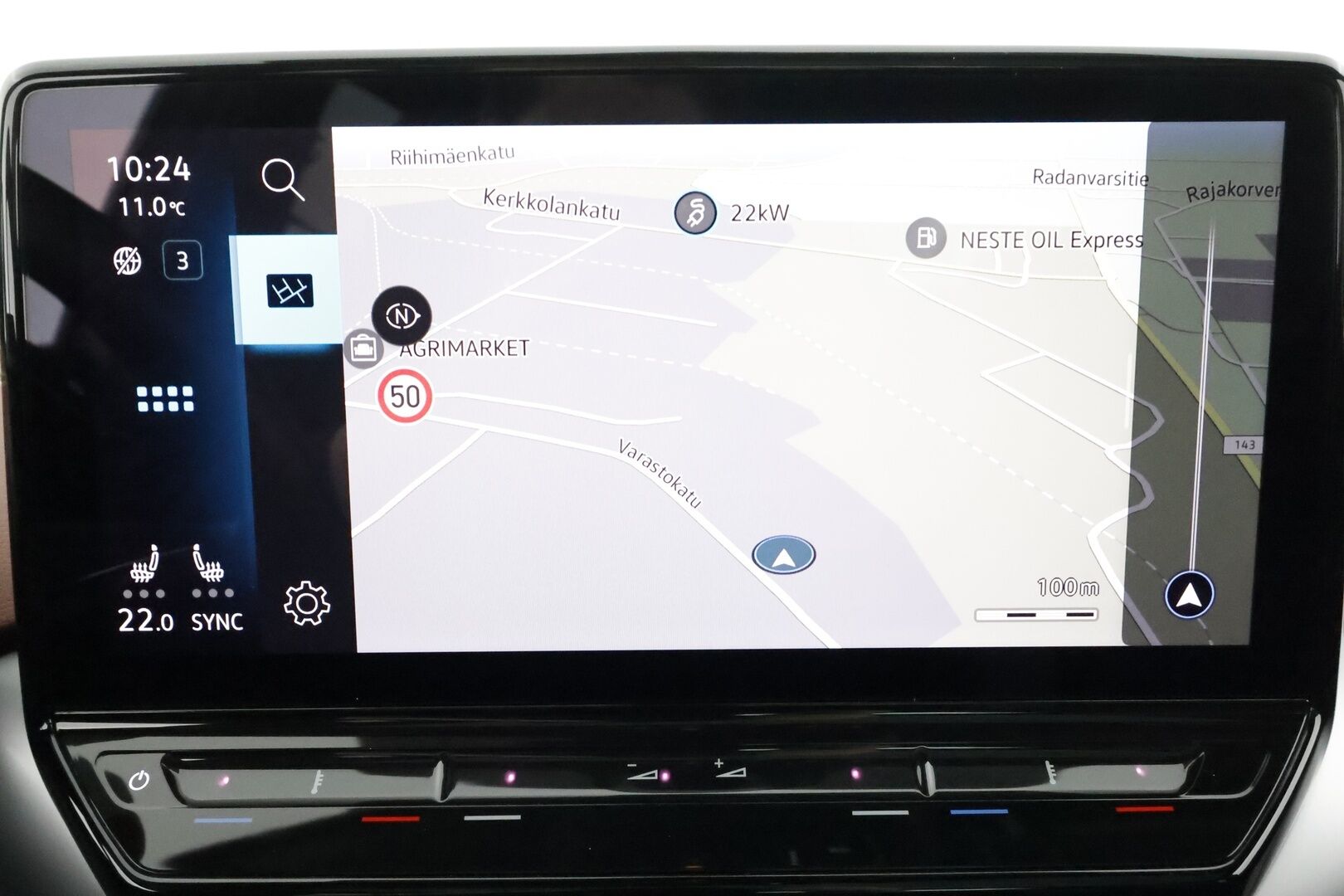 VOLKSWAGEN ID.5 2022 Pro Performance 150 kW * ILP / Koukku / ACC / Matrix-LED / P.tutkat / Navi / Kaistavahti / Digimittaristo * - Kahdet renkaat - Osta nyt, maksa vasta ensi vuonna
