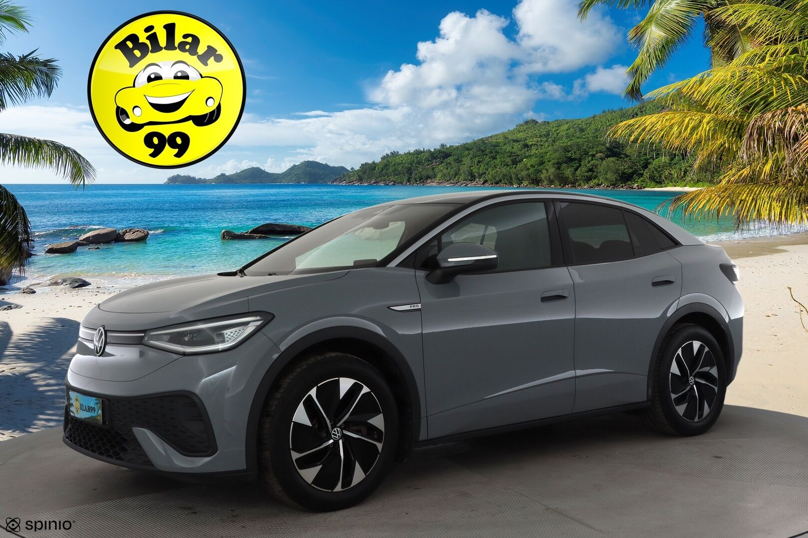 VOLKSWAGEN ID.5 2022 Pro Performance 150 kW * ILP / Koukku / ACC / Matrix-LED / P.tutkat / Navi / Kaistavahti / Digimittaristo * - Kahdet renkaat - Osta nyt, maksa vasta ensi vuonna