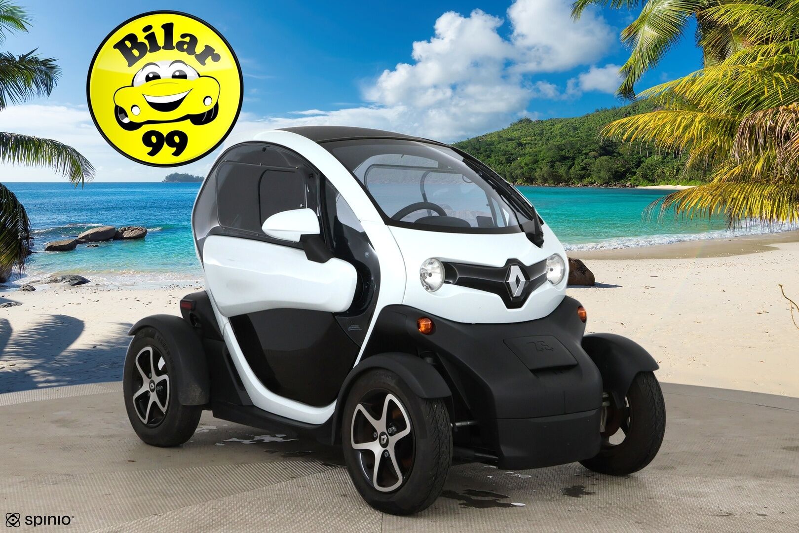 Renault TWIZY 2019 7le 6,1 kWh / - YritysOutlet - Myydään vain yrityksille - Tämä auto myydään YritysOutlet -valikoimasta vain yritykselle / Suomi-auto / Huoltokirja / Digimittaristo