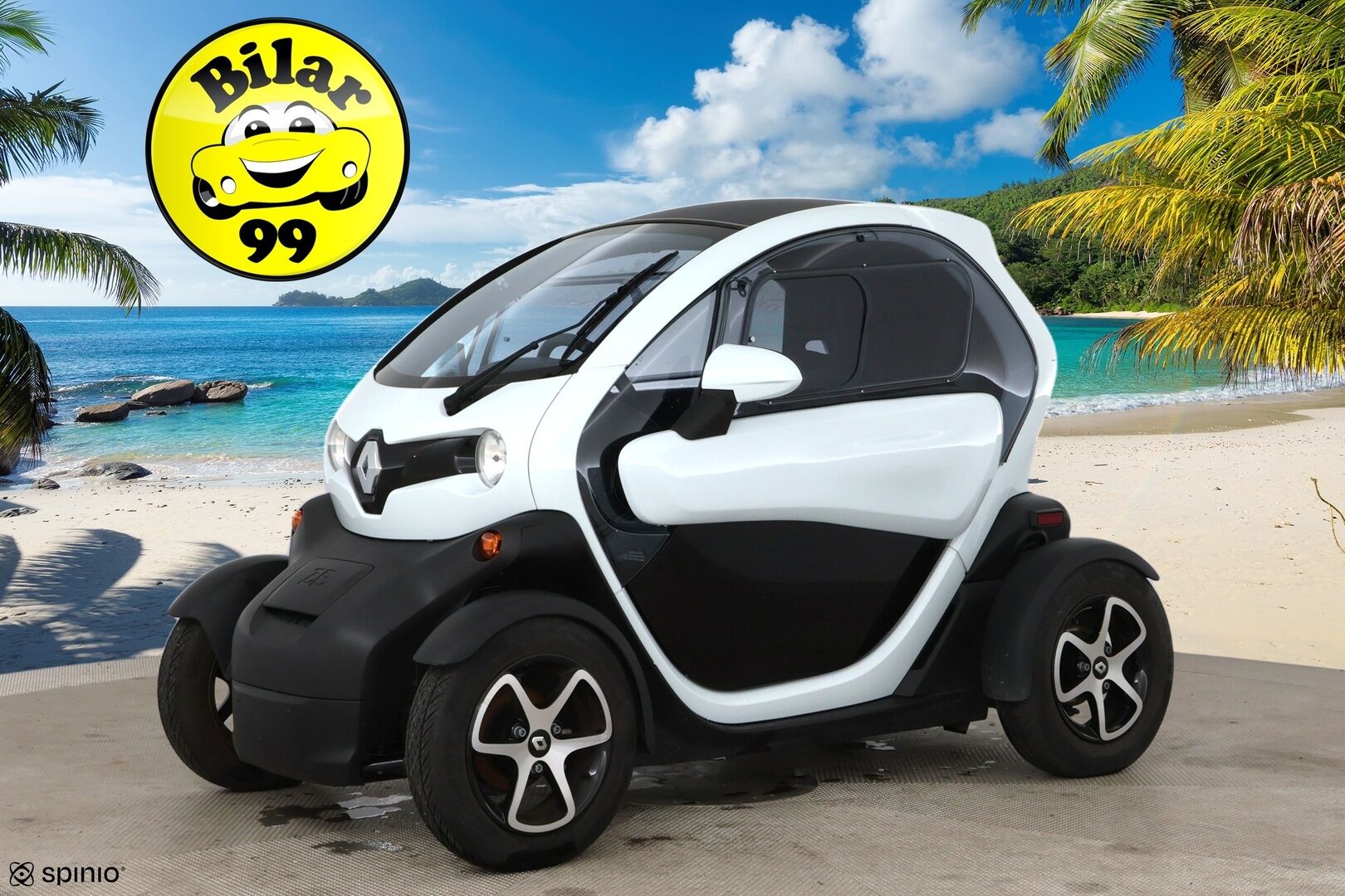 Renault TWIZY 2019 7le 6,1 kWh / - YritysOutlet - Myydään vain yrityksille - Tämä auto myydään YritysOutlet -valikoimasta vain yritykselle / Suomi-auto / Huoltokirja / Digimittaristo