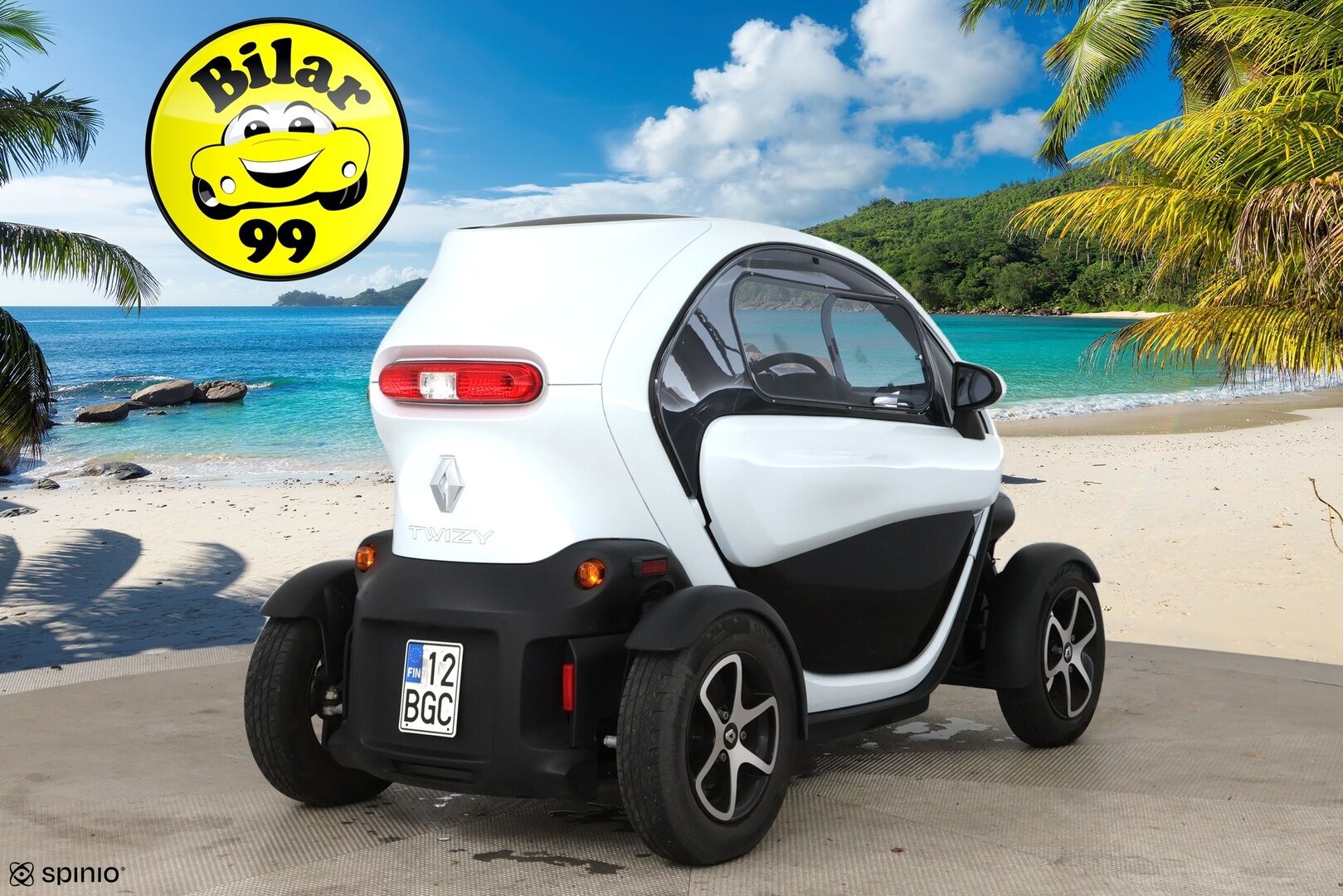 Renault TWIZY 2019 7le 6,1 kWh / - YritysOutlet - Myydään vain yrityksille - Tämä auto myydään YritysOutlet -valikoimasta vain yritykselle / Suomi-auto / Huoltokirja / Digimittaristo