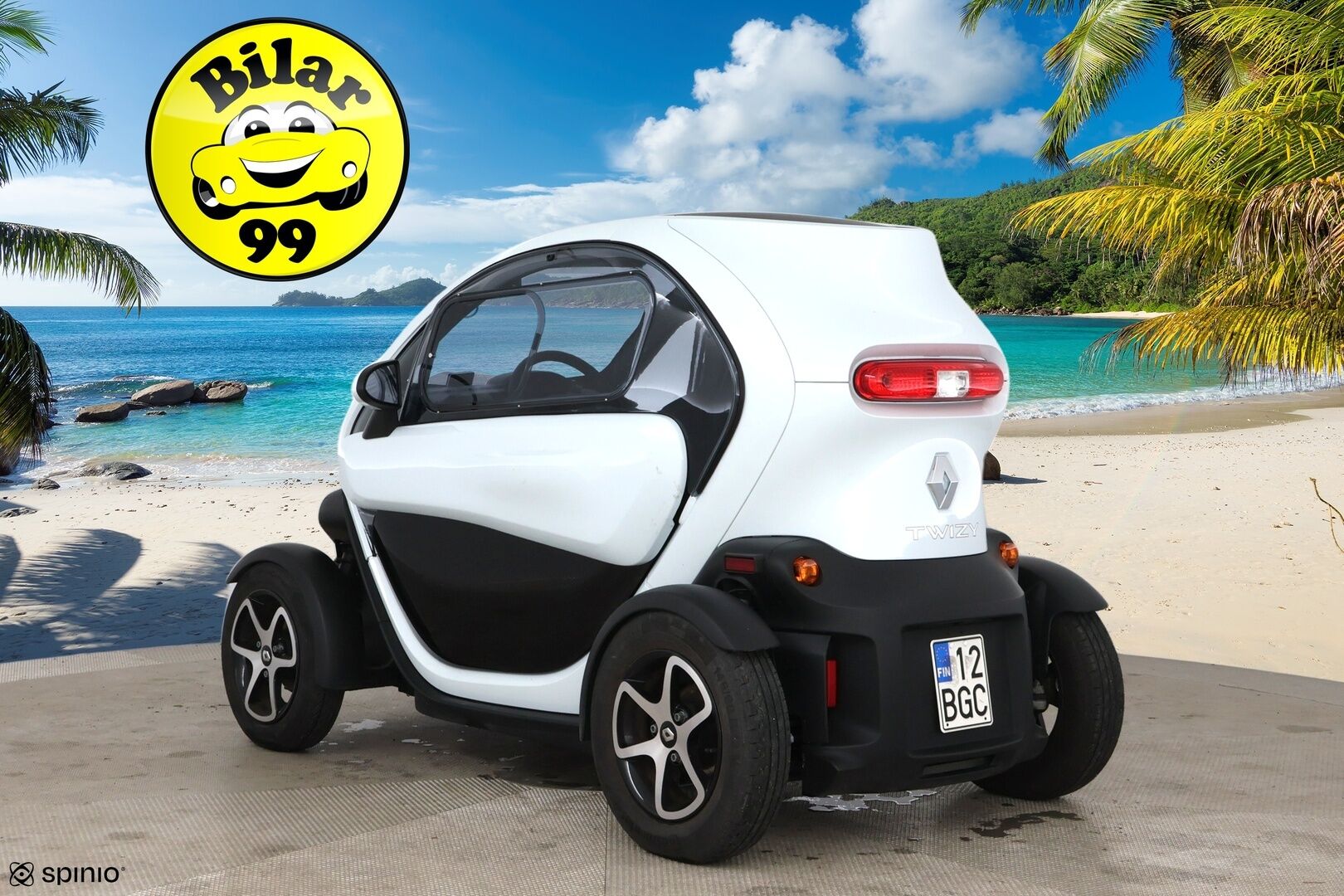 Renault TWIZY 2019 7le 6,1 kWh / - YritysOutlet - Myydään vain yrityksille - Tämä auto myydään YritysOutlet -valikoimasta vain yritykselle / Suomi-auto / Huoltokirja / Digimittaristo