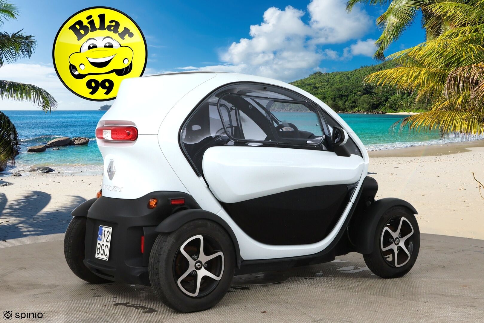 Renault TWIZY 2019 7le 6,1 kWh / - YritysOutlet - Myydään vain yrityksille - Tämä auto myydään YritysOutlet -valikoimasta vain yritykselle / Suomi-auto / Huoltokirja / Digimittaristo