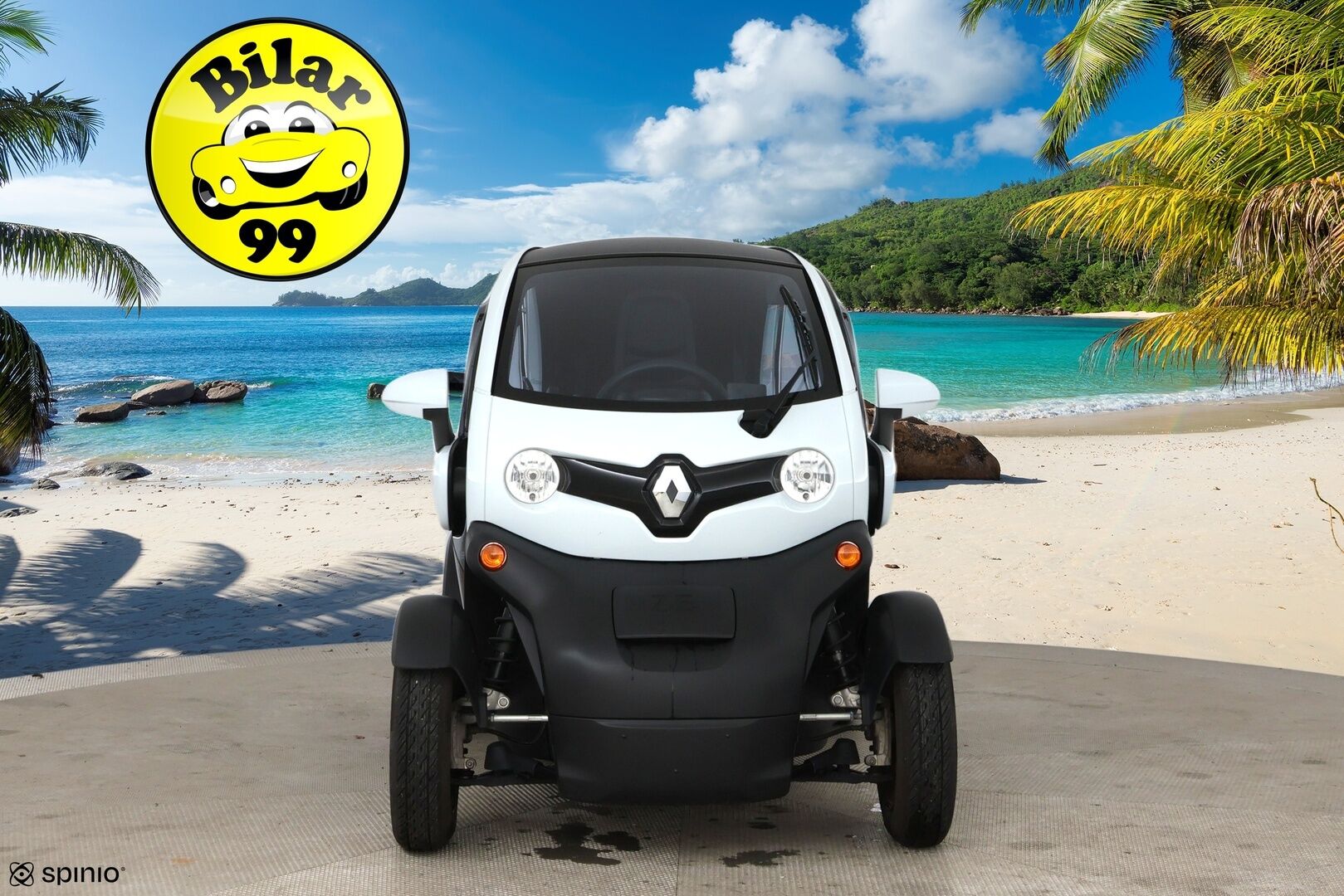 Renault TWIZY 2019 7le 6,1 kWh / - YritysOutlet - Myydään vain yrityksille - Tämä auto myydään YritysOutlet -valikoimasta vain yritykselle / Suomi-auto / Huoltokirja / Digimittaristo