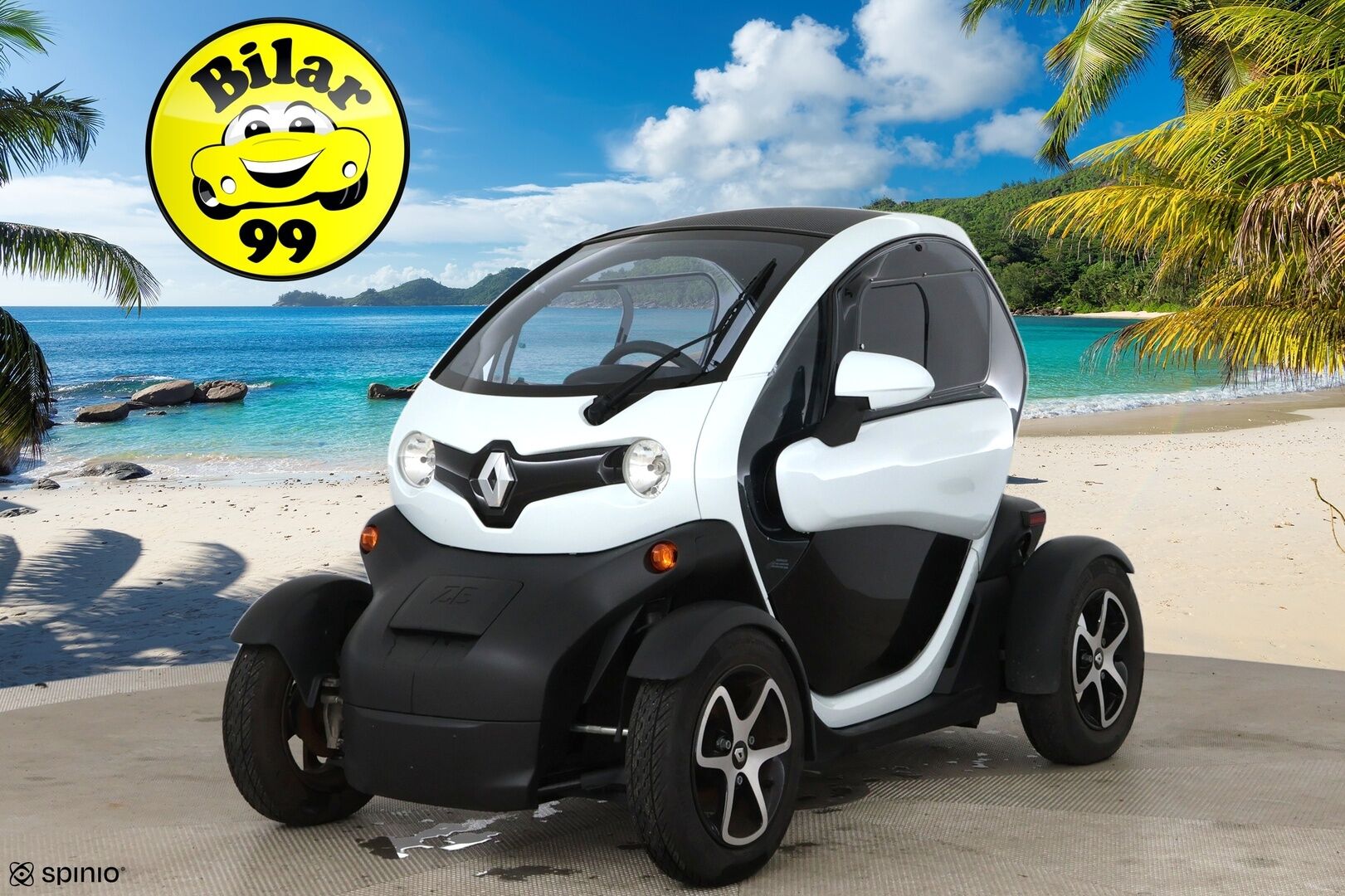 Renault TWIZY 2019 7le 6,1 kWh / - YritysOutlet - Myydään vain yrityksille - Tämä auto myydään YritysOutlet -valikoimasta vain yritykselle / Suomi-auto / Huoltokirja / Digimittaristo