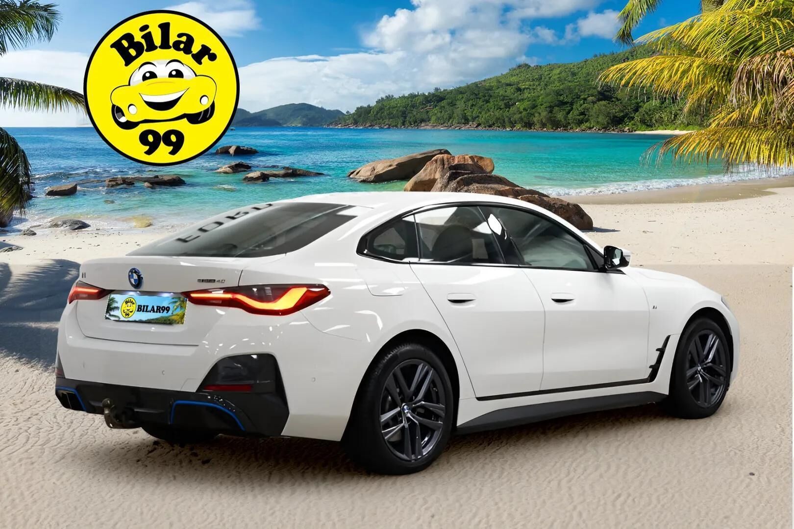 BMW I4 2024 eDrive40 M Sport - | ACC | Koukku | Kamera | Ruskeat Nahat | 2x renkaat&vanteet | Tulossa! |