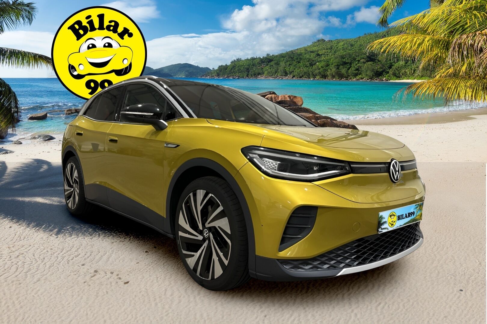 VOLKSWAGEN ID.4 2021 Pro Performance 1ST MAX 150 kW / Lämpöumppu / Lasikatto / TULOSSA // - 3,99 % KORKOTARJOUS TÄHÄN AUTOON - IQ-light / HUD / Muistipenkit / Vetokoukku / Peruutuskamera 360 / Navi / Sähkötoiminen takakontinluukku / 