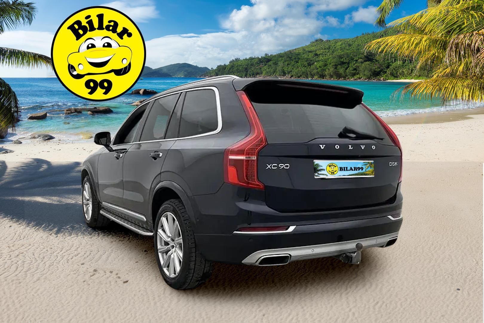 Volvo XC90 2016 D5 AWD Inscription aut 7-Paik - 3,99 % KORKOTARJOUS TÄHÄN AUTOON - Adapt.vakkari / Webasto / HUD / Ilma-alusta / Kamera / Koukku / TULOSSA