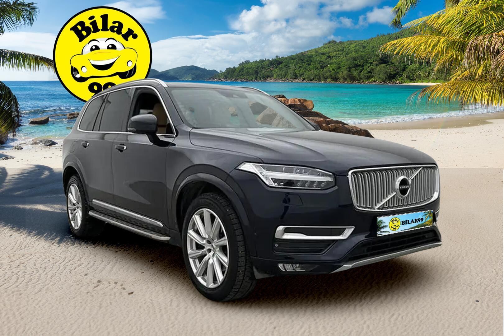 Volvo XC90 2016 D5 AWD Inscription aut 7-Paik - 3,99 % KORKOTARJOUS TÄHÄN AUTOON - Adapt.vakkari / Webasto / HUD / Ilma-alusta / Kamera / Koukku / TULOSSA