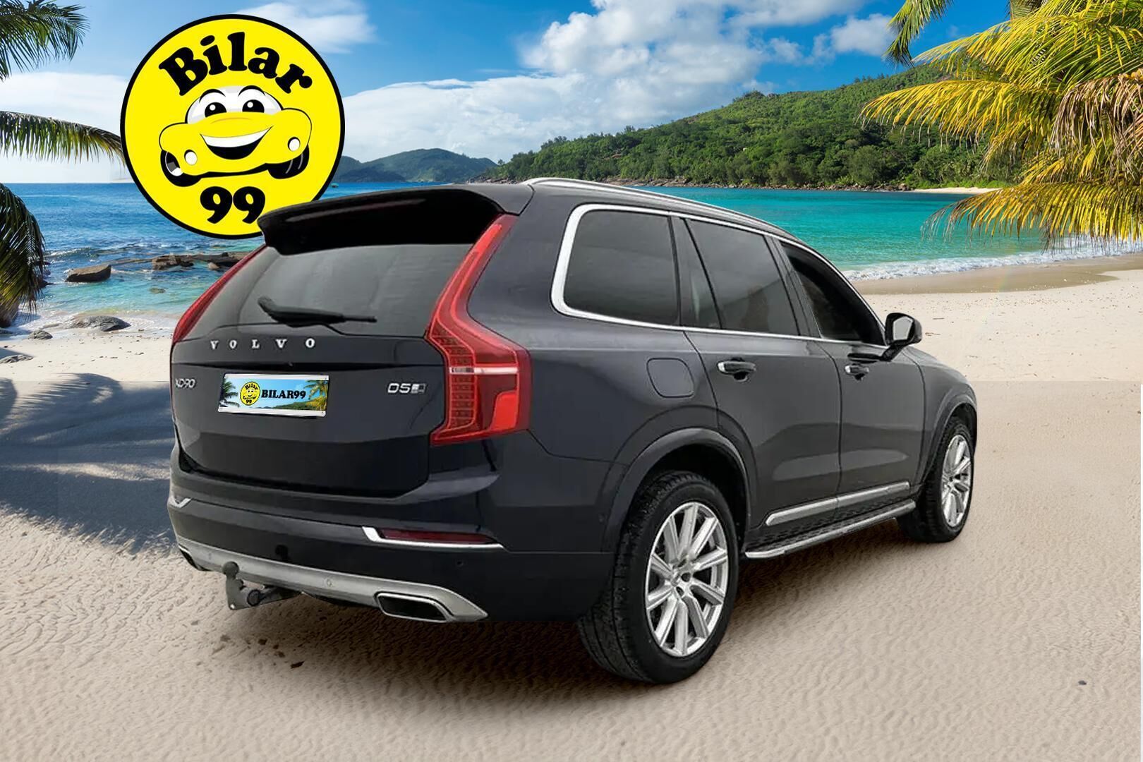 Volvo XC90 2016 D5 AWD Inscription aut 7-Paik - 3,99 % KORKOTARJOUS TÄHÄN AUTOON - Adapt.vakkari / Webasto / HUD / Ilma-alusta / Kamera / Koukku / TULOSSA