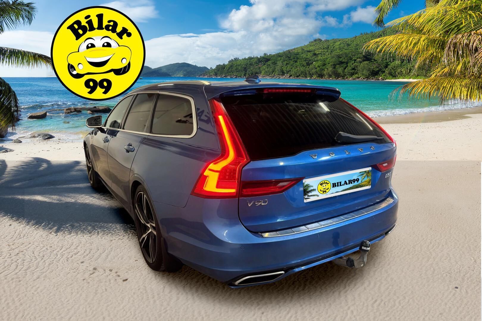 Volvo V90 2017 D5 AWD R-Design aut. ** Webasto / Adapt.vakkari / Koukku / Muistipenkki / TULOSSA ** - 3,99 % KORKOTARJOUS TÄHÄN AUTOON - 