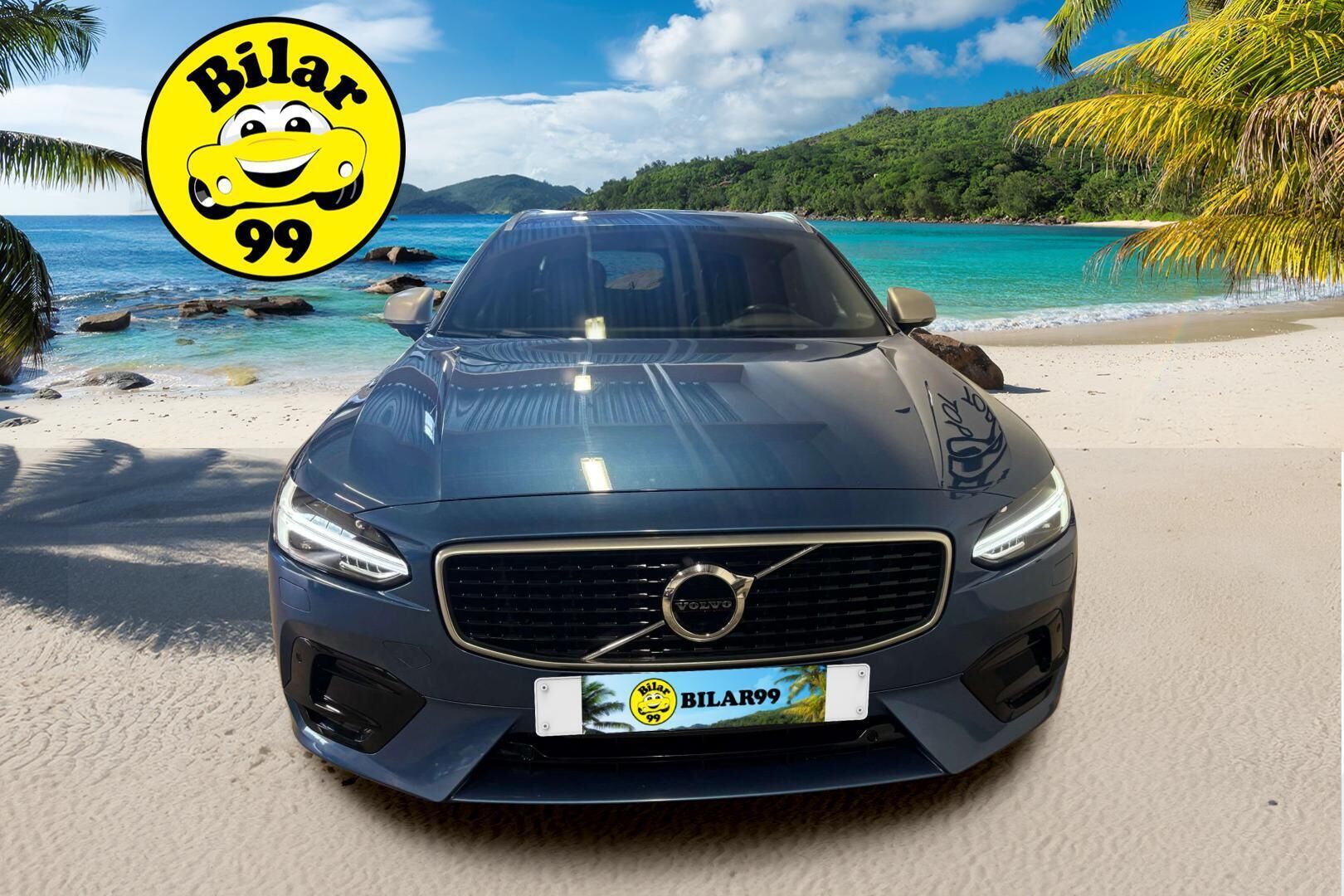 Volvo V90 2017 D5 AWD R-Design aut. ** Webasto / Adapt.vakkari / Koukku / Muistipenkki / TULOSSA ** - 3,99 % KORKOTARJOUS TÄHÄN AUTOON - 