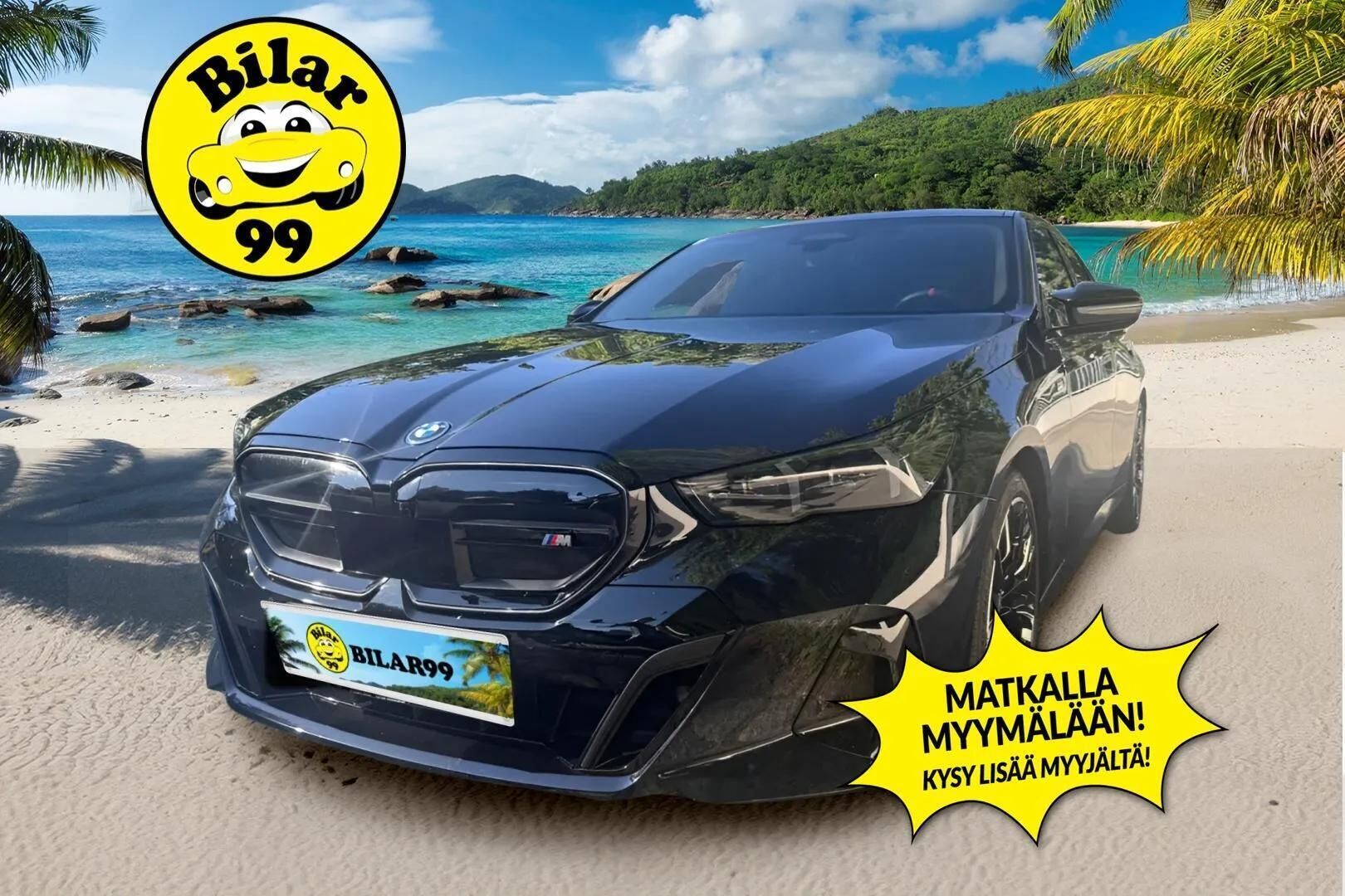 BMW I5 M60 2024 G60 M60 xDrive M Sport Pro ** Panorama / B&W / Ilmastoidut Comfot-penkit / Vetokoukku ** - 2x vanteet / 360 Kamera / HUD - HULLUT JOULUT KORKOTARJOUS 2,49% 