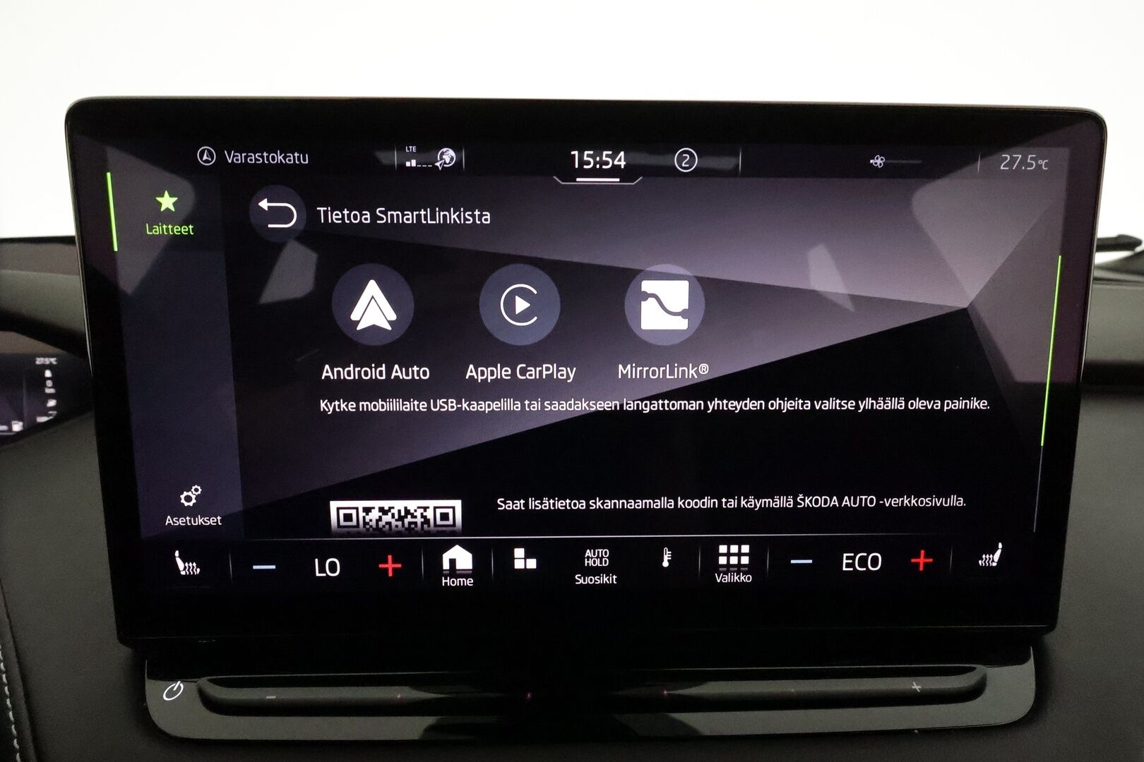 SKODA ENYAQ 2022 80 SportLine iV * Panorama / Lämpöpumppu / Muistipenkit / HUD / Adapt.vakkari / P.kamera / Apple&Android / Keyless - 3,99 % KORKOTARJOUS TÄHÄN AUTOON - 