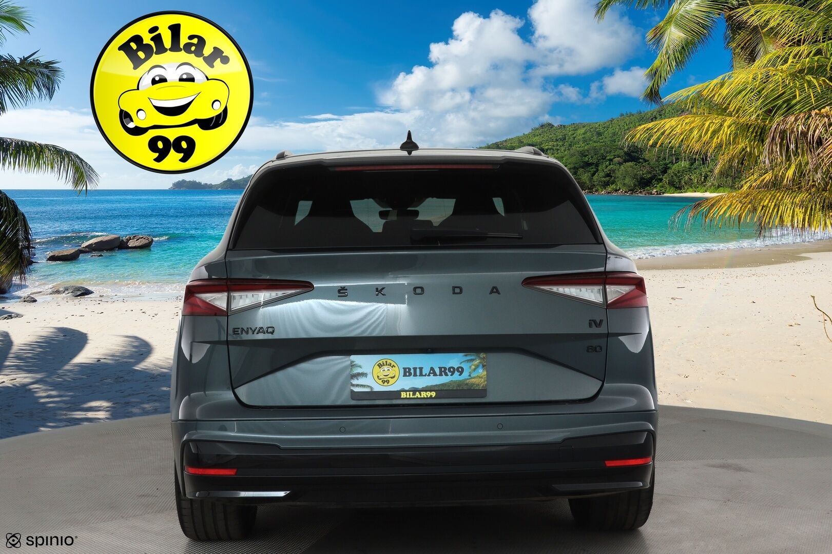 SKODA ENYAQ 2022 80 SportLine iV * Panorama / Lämpöpumppu / Muistipenkit / HUD / Adapt.vakkari / P.kamera / Apple&Android / Keyless - 3,99 % KORKOTARJOUS TÄHÄN AUTOON - 