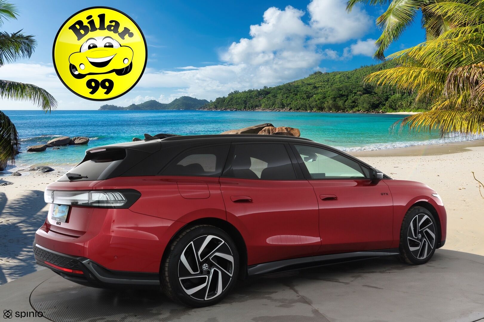 VOLKSWAGEN ID.7 2025 Tourer GTX 4Motion 250kW * ACC / HUD / H&K / Koukku / Matrix LED / 360° / ILP / Muistipenkit hieronnalla / Navi * - Kahdet renkaat aluvanteilla